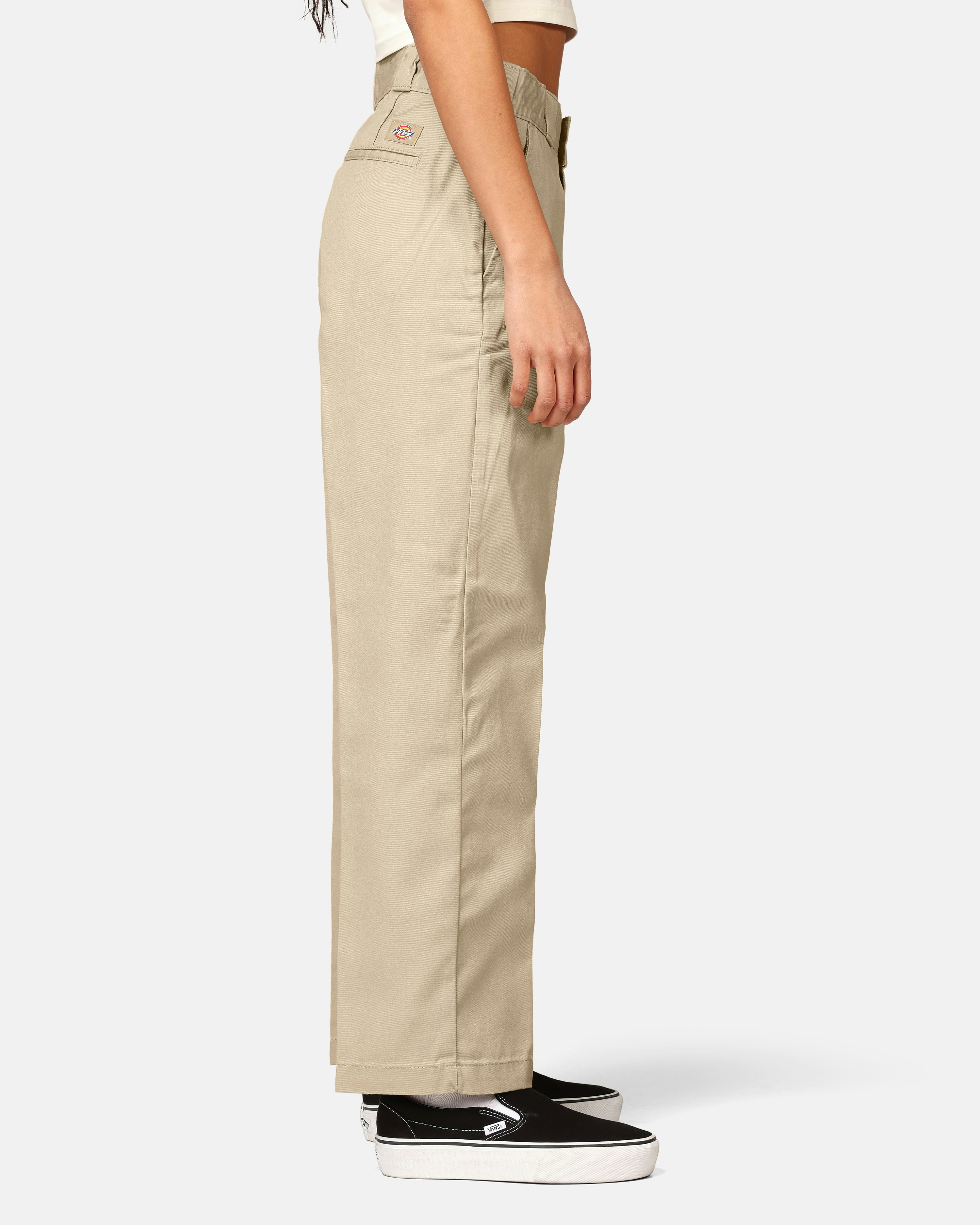 Shop Dickies Elizaville Recycled Pants women (khaki) online
