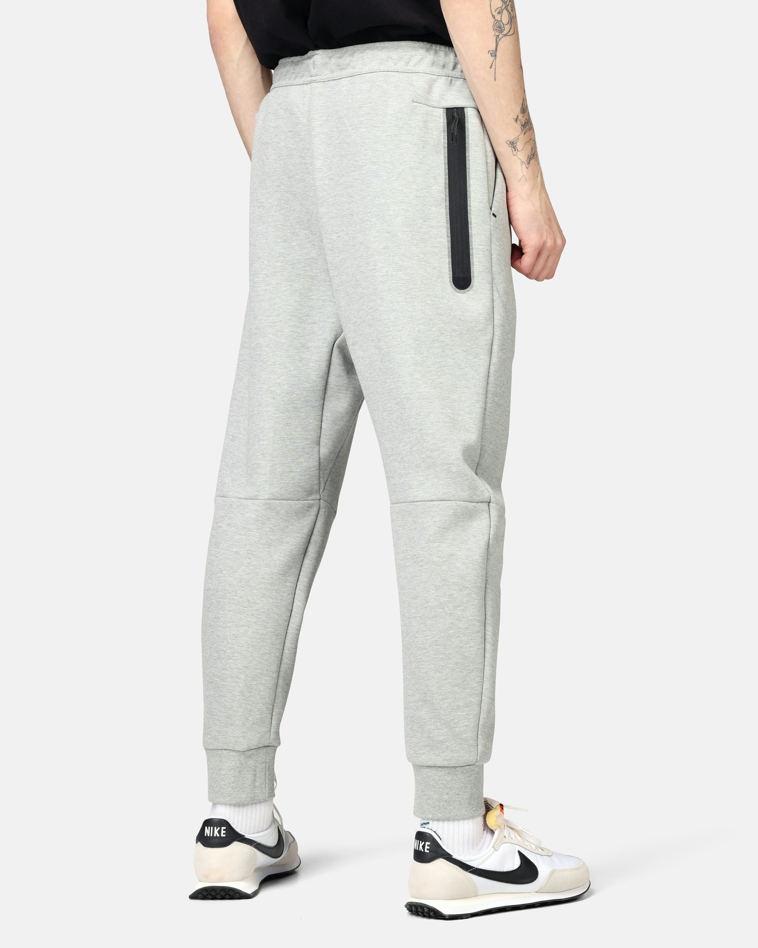 Grey Tech Fleece Joggers & Sweatpants. Nike ID