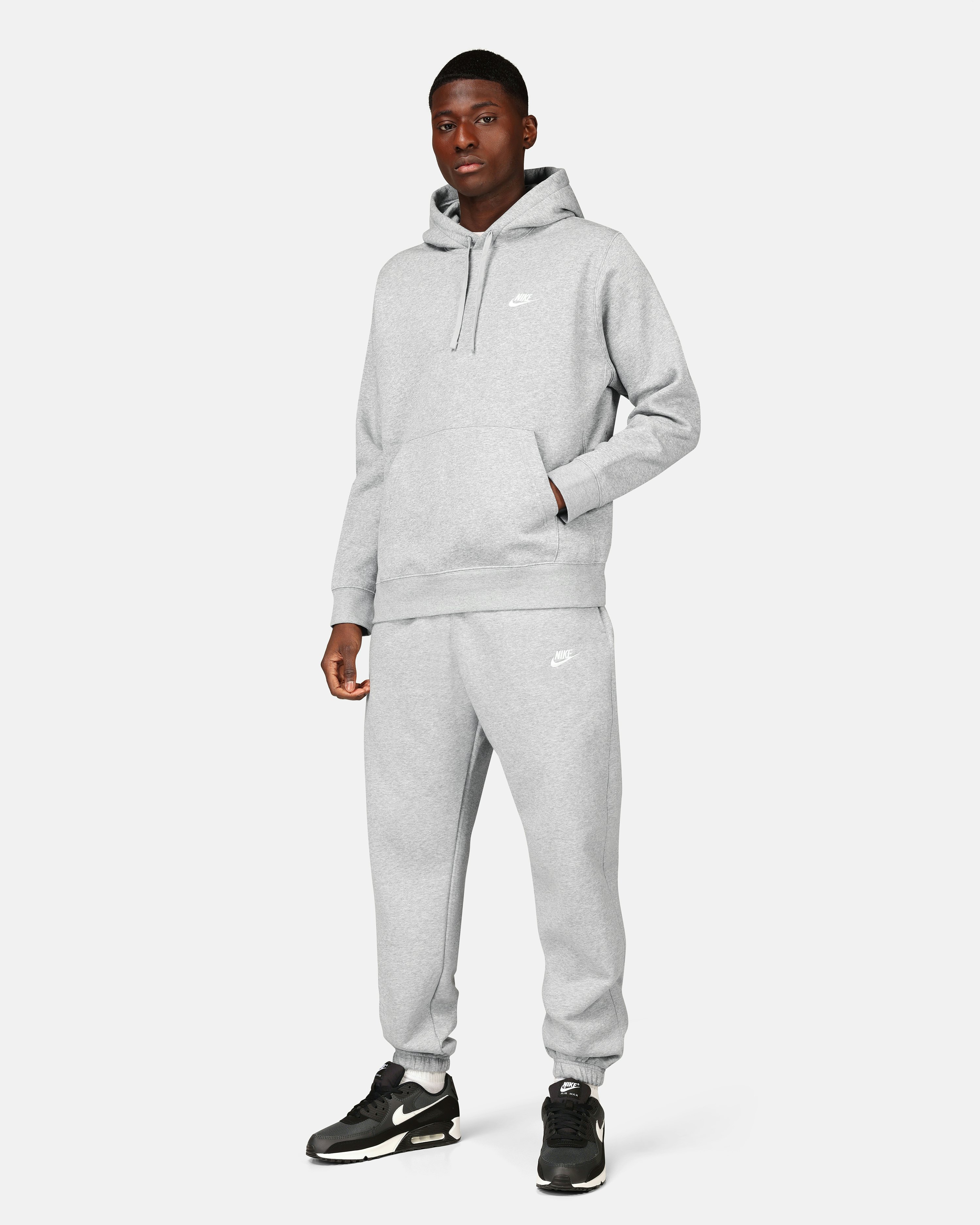 Nike Club Sweatpants Grey melange, Men