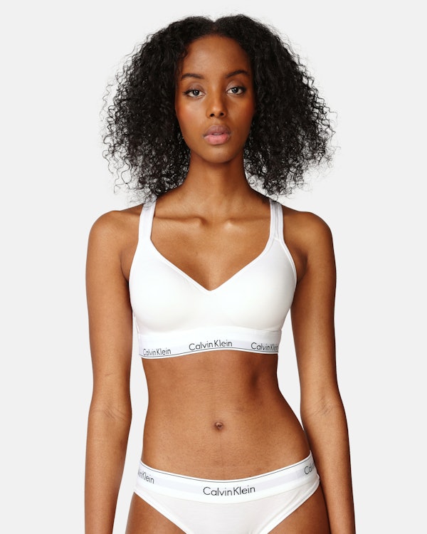 Calvin Klein Underwear Lined Bra White | Women | Junkyard