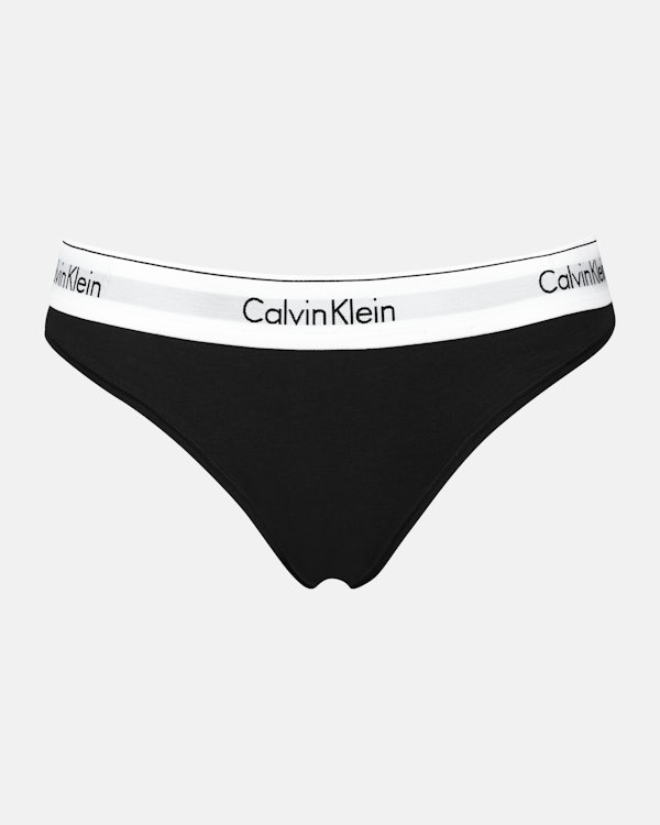 Calvin Klein Underwear Trosor - Modern Cotton Thong Grå till dam
