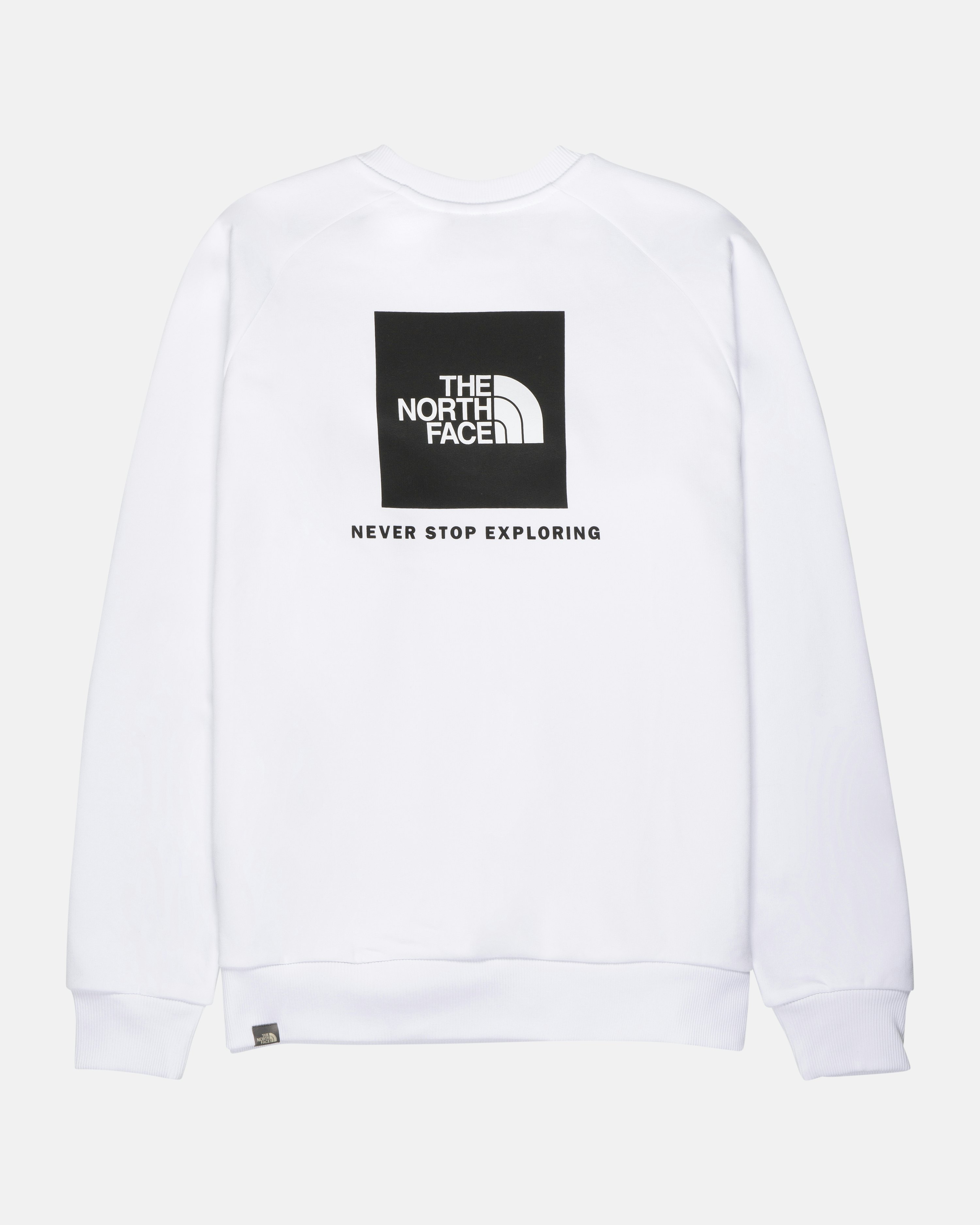 The North Face Sweater - Raglan Redbox White | Men | Junkyard