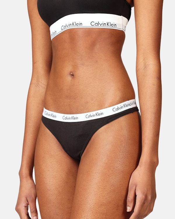 Calvin Klein Womens Underwear Ladies Ck Bralette Thong and Boxer Brief Set  3pk Black L for sale online
