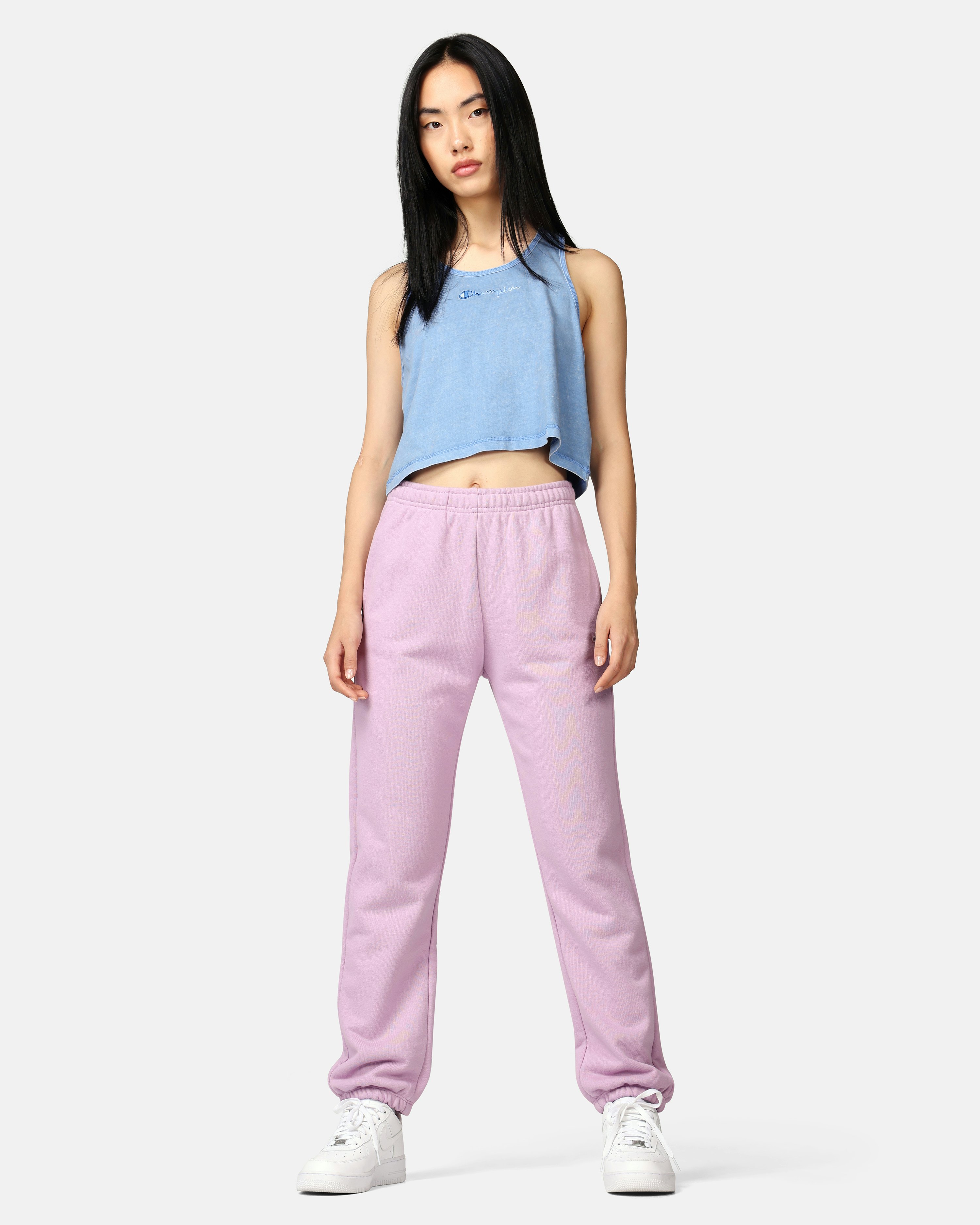 Champion sweatpants outlet and crop top