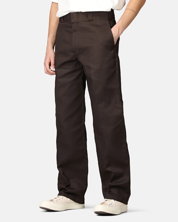 Dickies Men's 874 Original Fit Classic Work Pants Dark Brown 34X30 