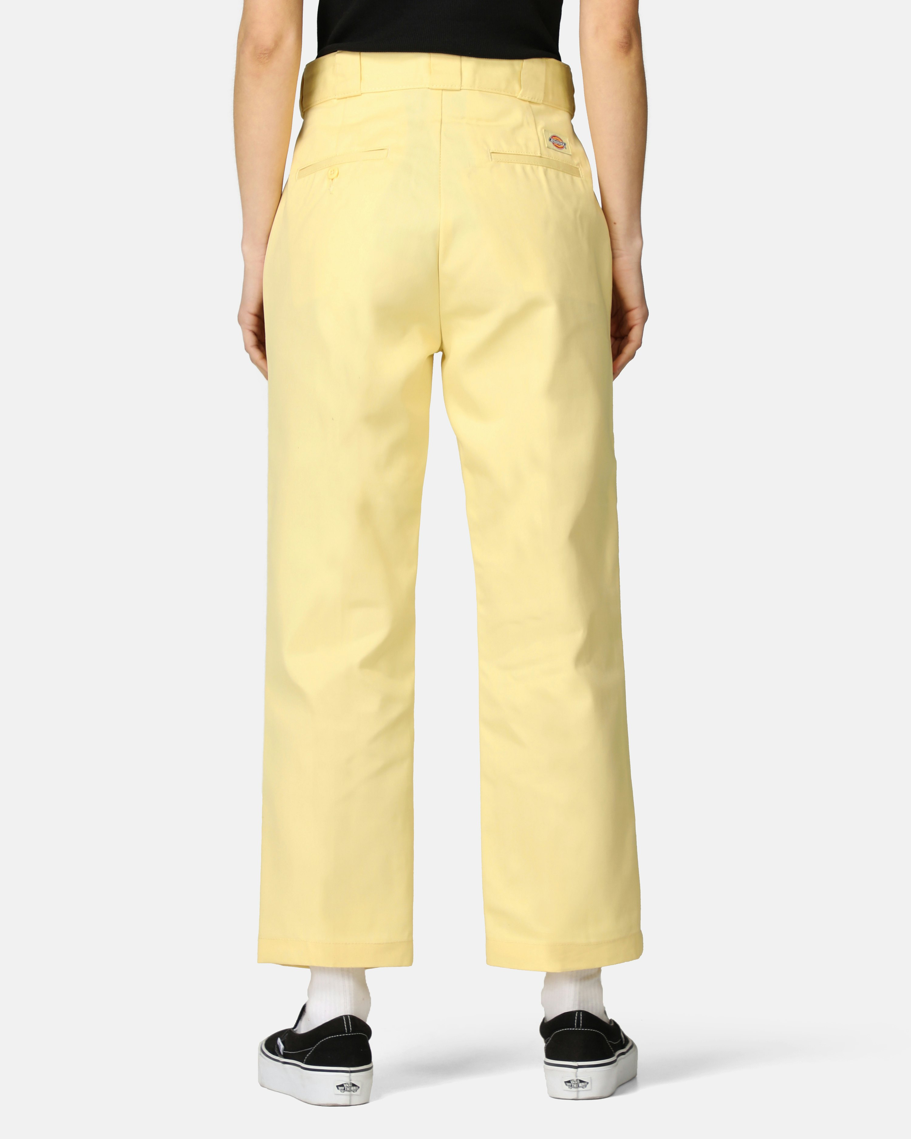 Dickies Pants - 874 Cropped Yellow | Women | Junkyard