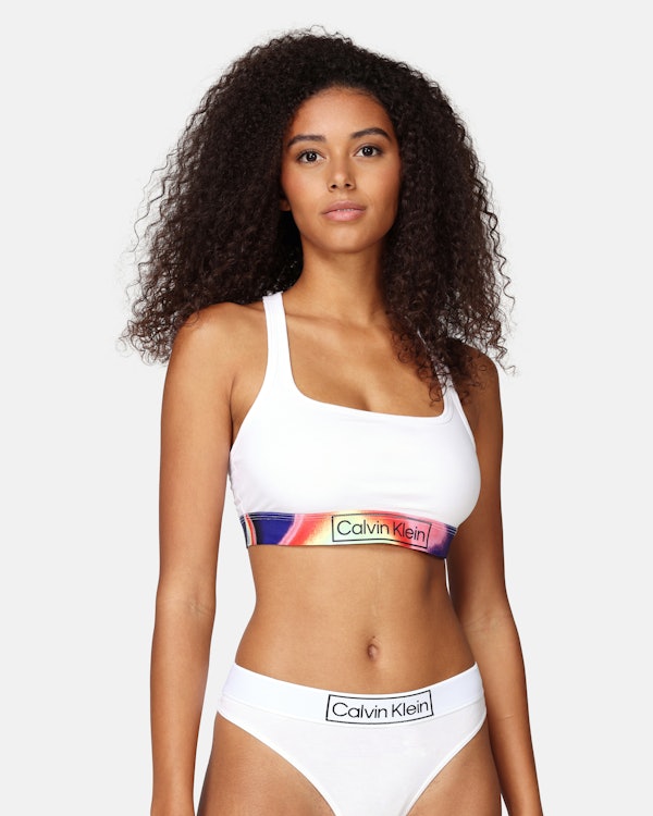 Calvin Klein Underwear Unlined Bra White, Women