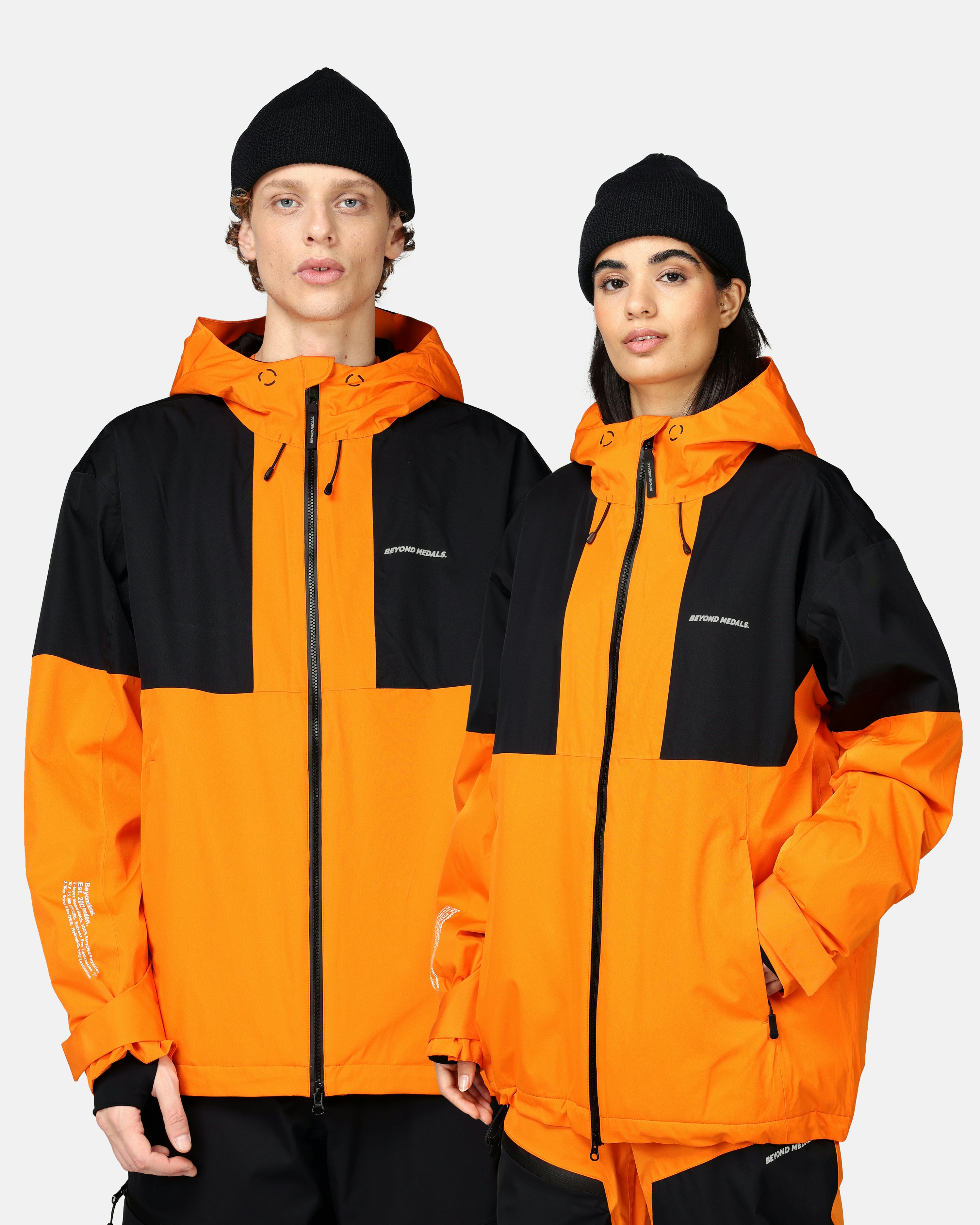 BEYOND MEDALS Jacket - Fullzip Orange | Unisex | Junkyard