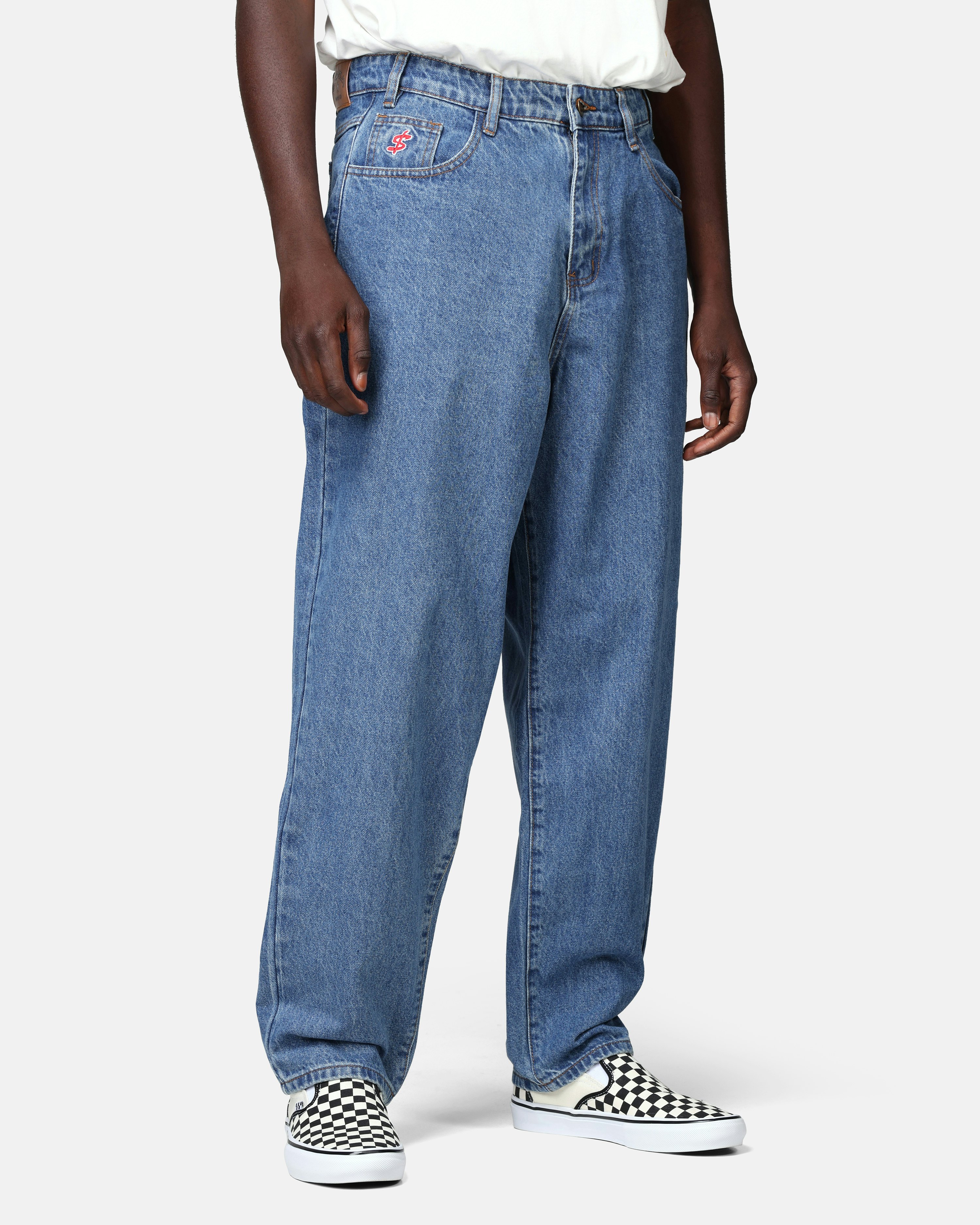 Cash Only Jeans - Baggy Denim Blue | Men | Junkyard