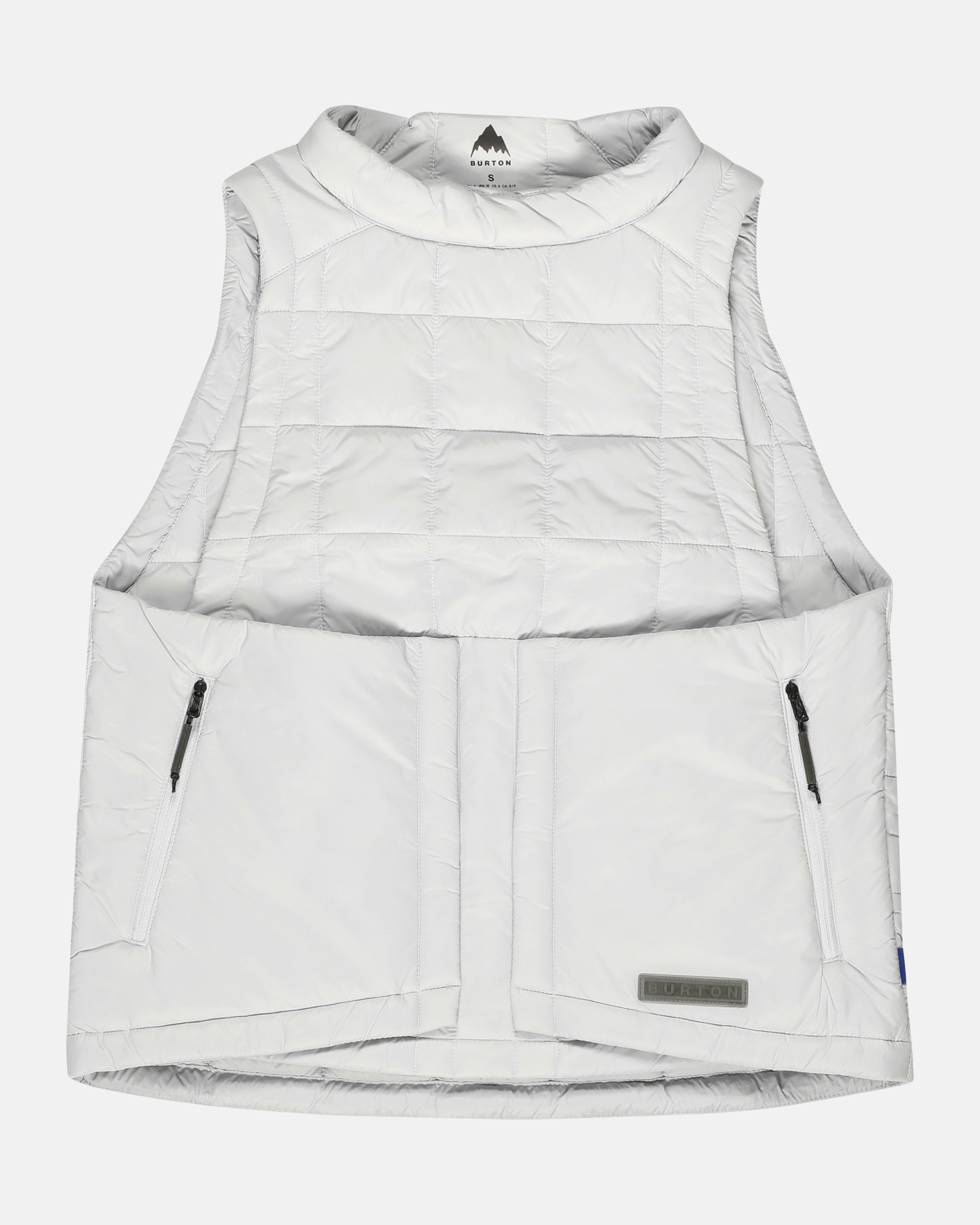 Burton Vest Carbonate Light grey Women Junkyard