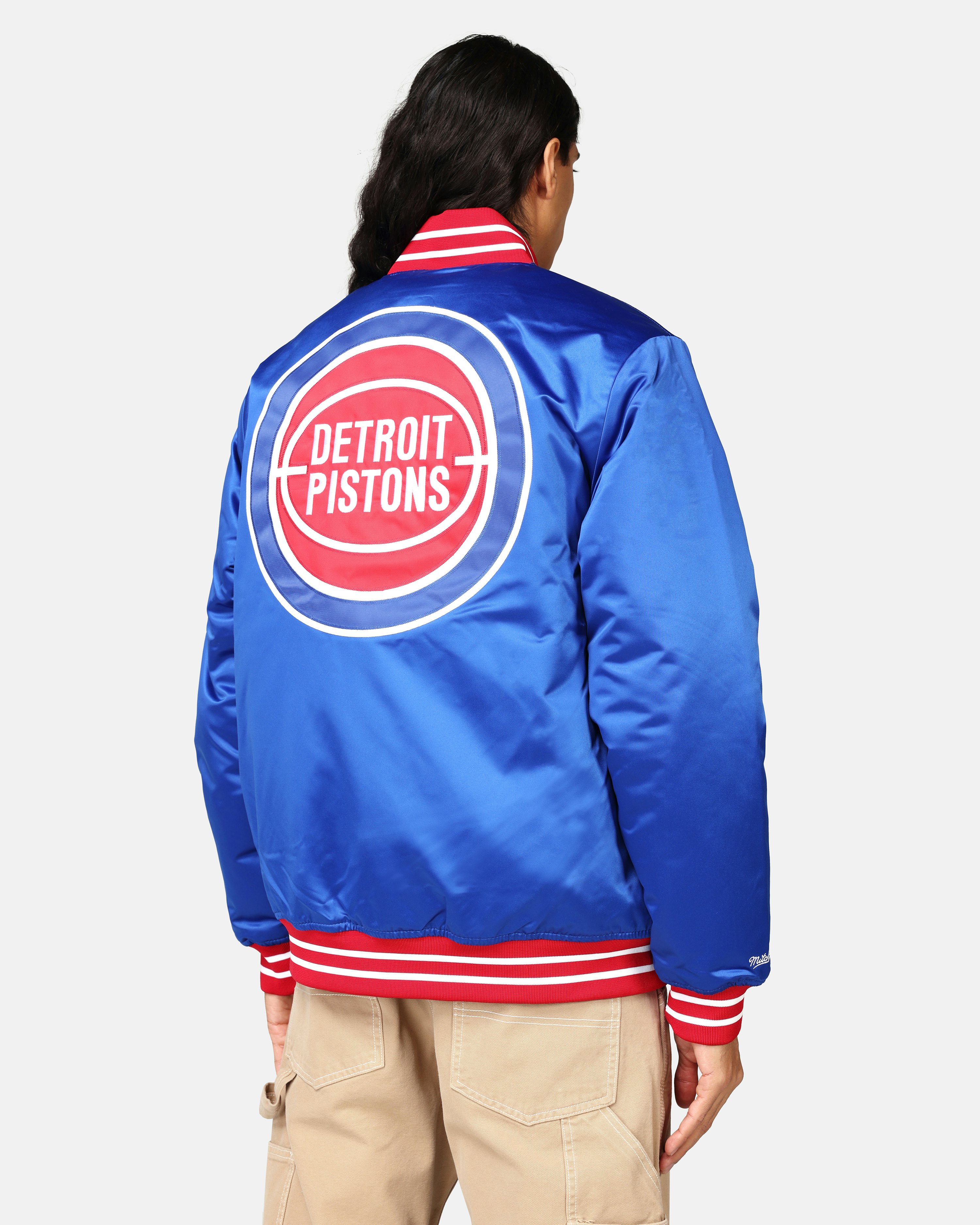 Mitchell and ness 2024 detroit pistons jacket