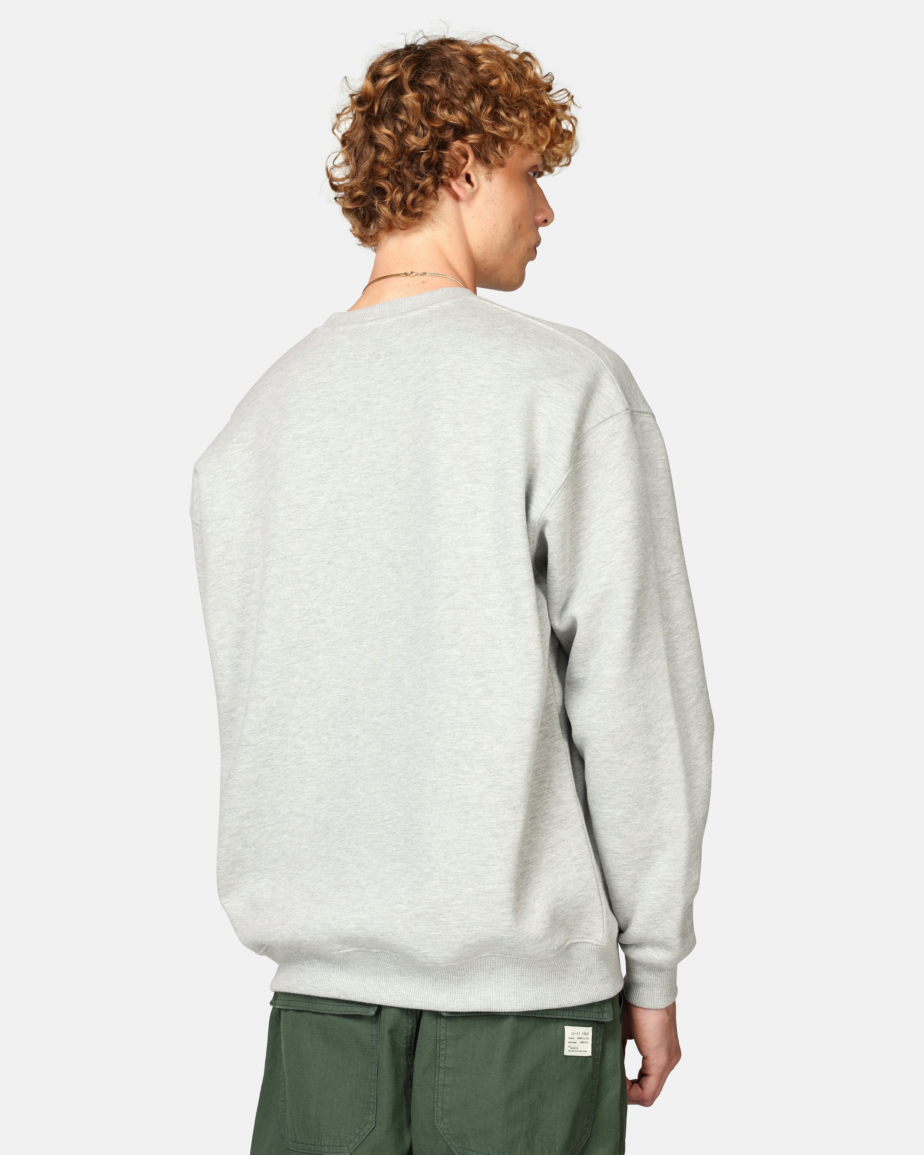 Melange grey sweatshirt for Women
