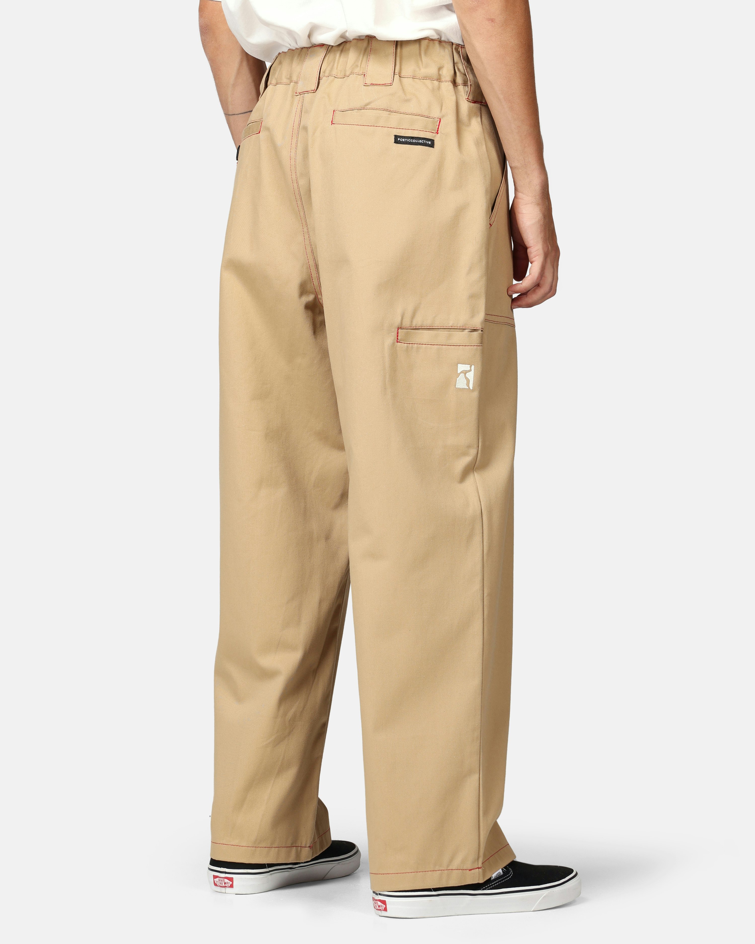 Poetic Collective 'Sculptor' Pants (Khaki / Navy)