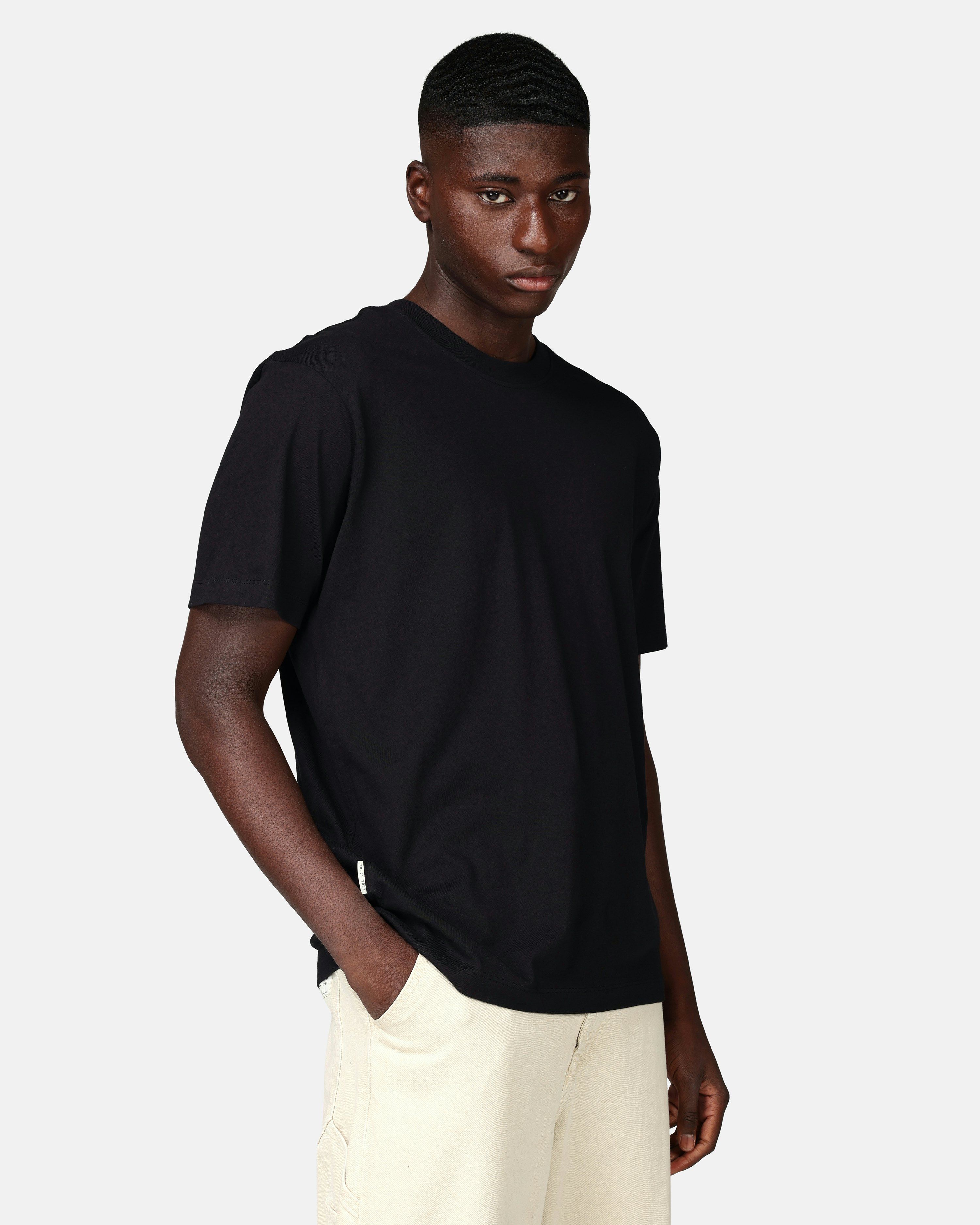 トップス POCKET & CREW 2PACK LS T-SHIRTS (BLACK) POCKET & CREW 2PACK LS T-SHIRTS (BLACK)（POCKET & CREW 2PACK