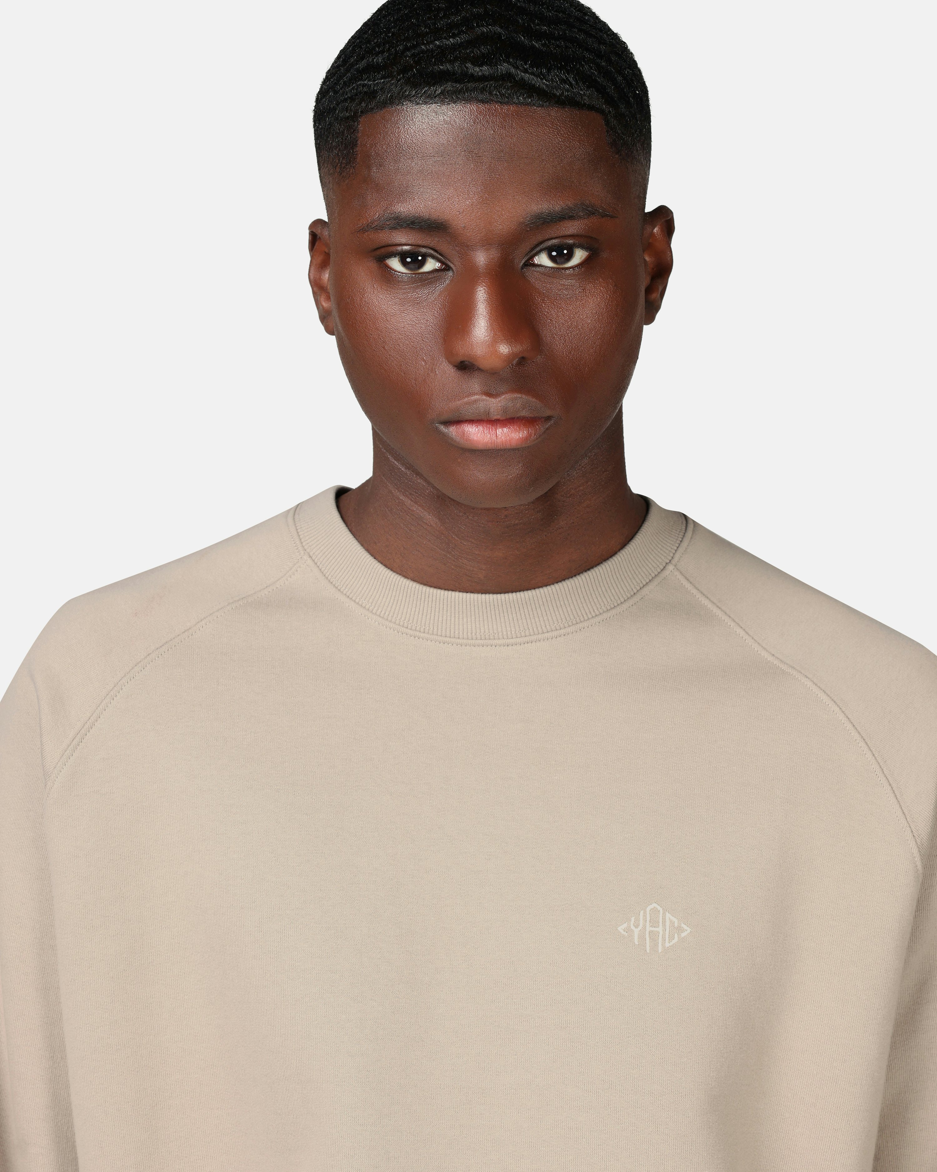 Yôke Crewneck - Future Crew Beige | Men | Junkyard