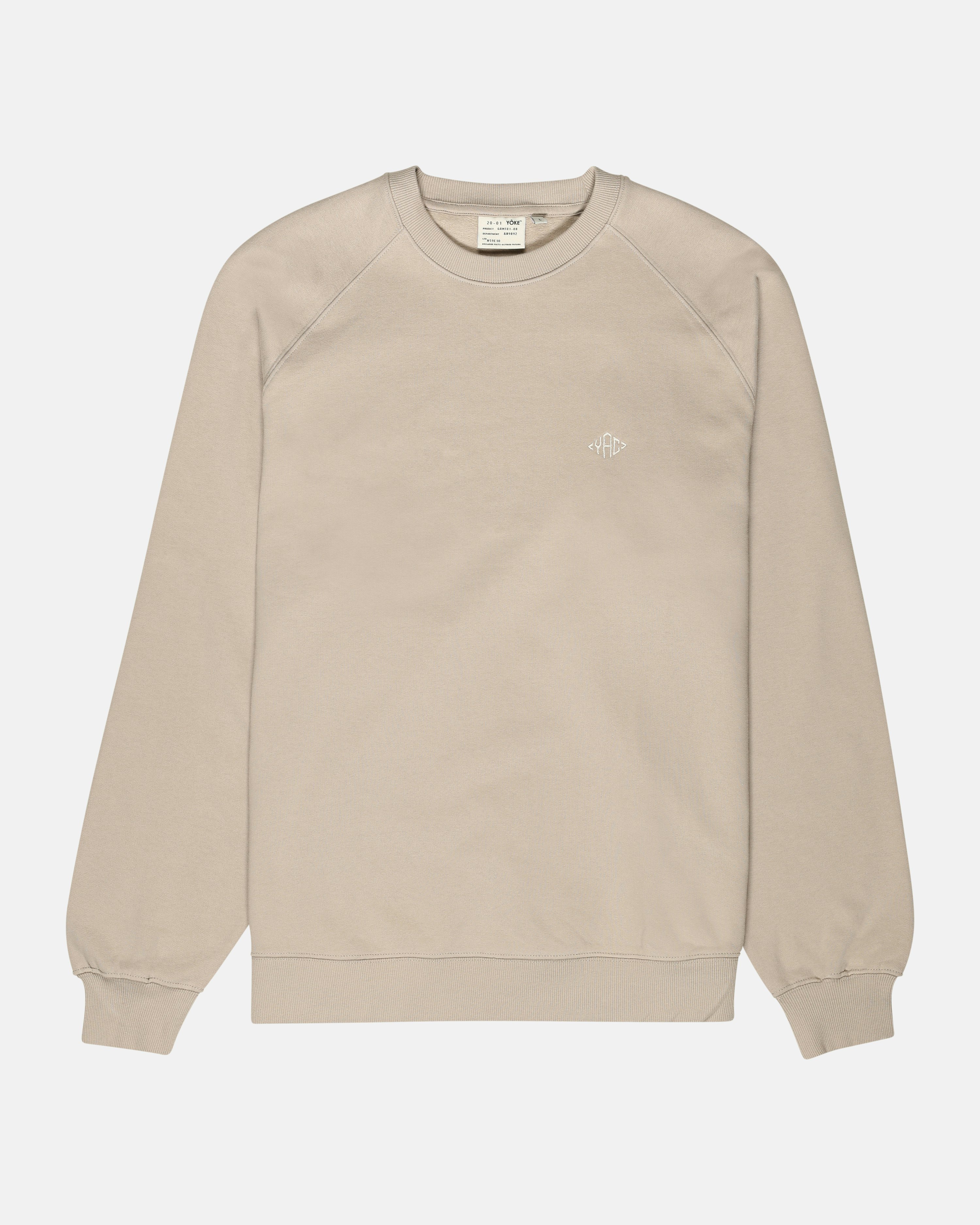 Yôke Crewneck - Future Crew Beige | Men | Junkyard