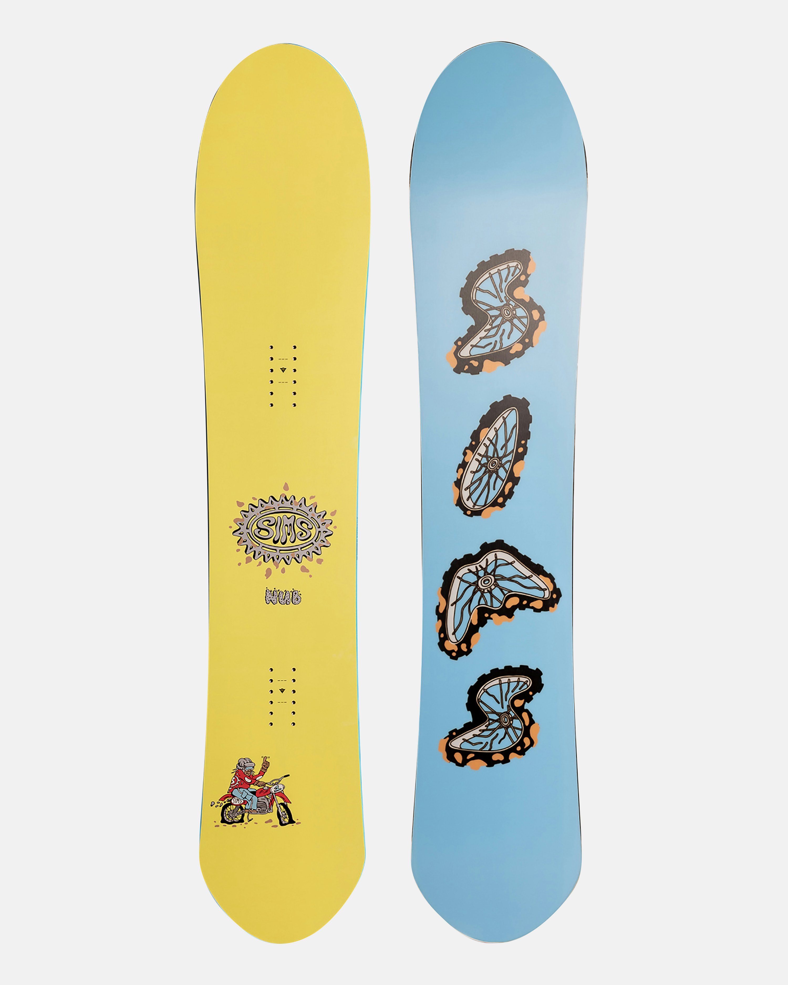 Sims Snowboards Snowboard - 152 Distortion Multi | Unisex | Junkyard