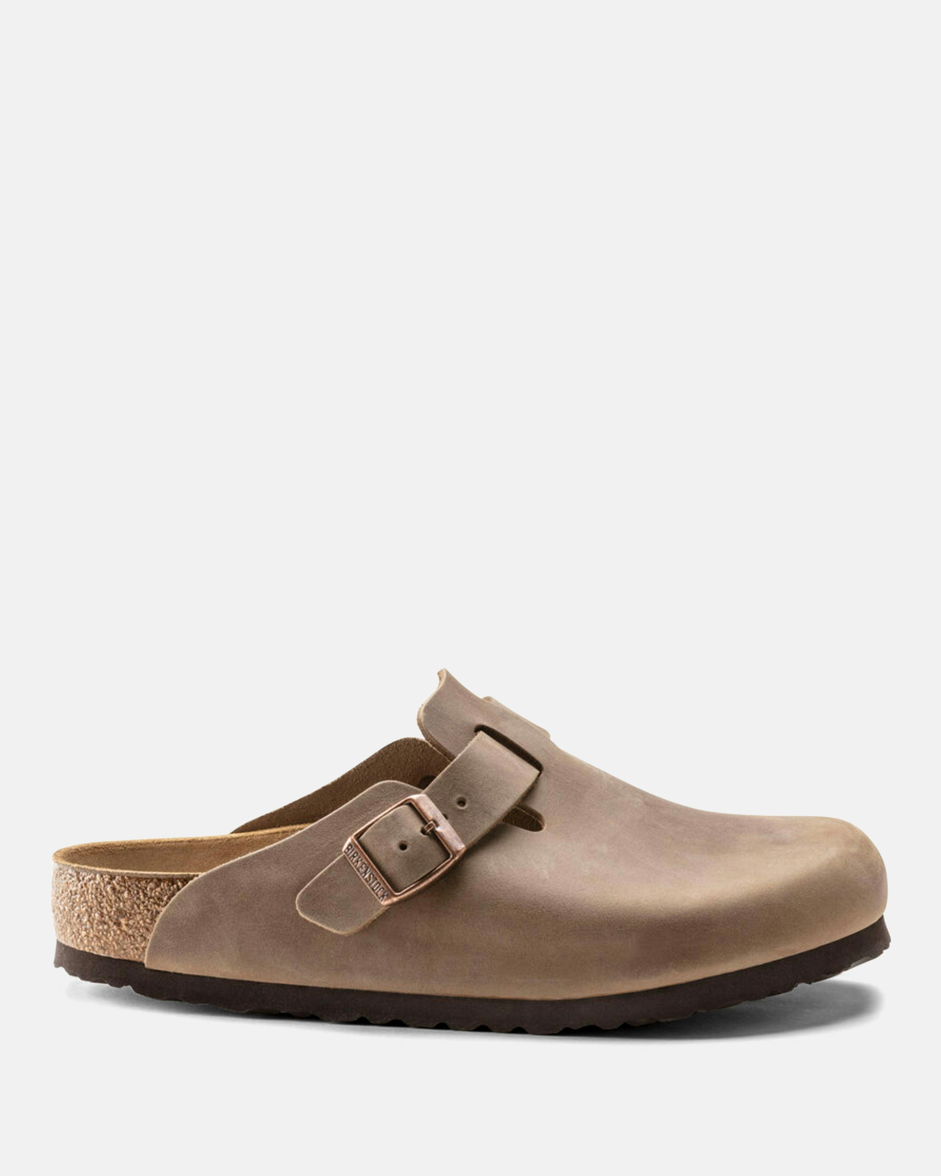 Birkenstock Boston Slippers Brown | Men | Junkyard