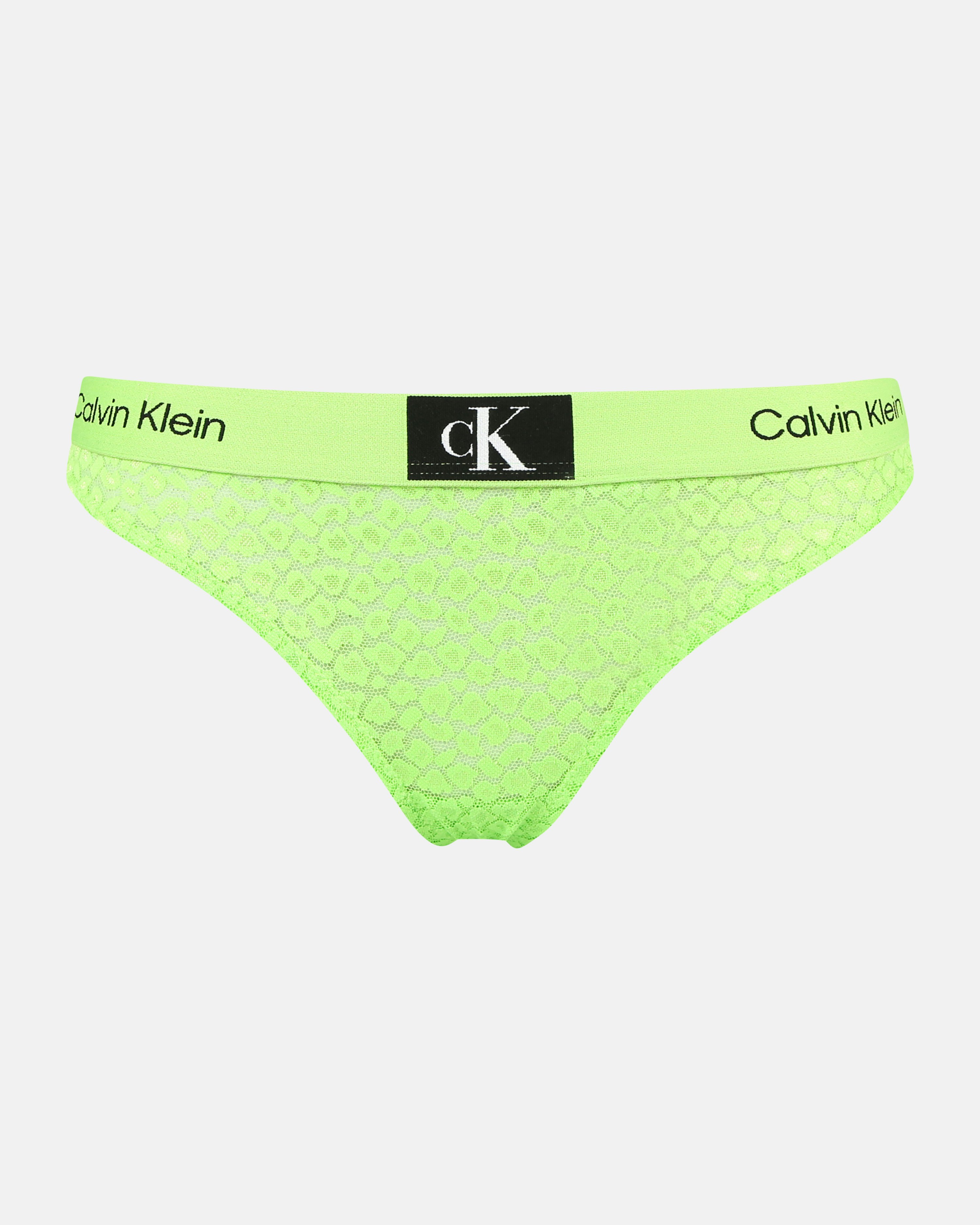 Calvin Klein Underwear Panties - Modern Cotton Thong Green, Women