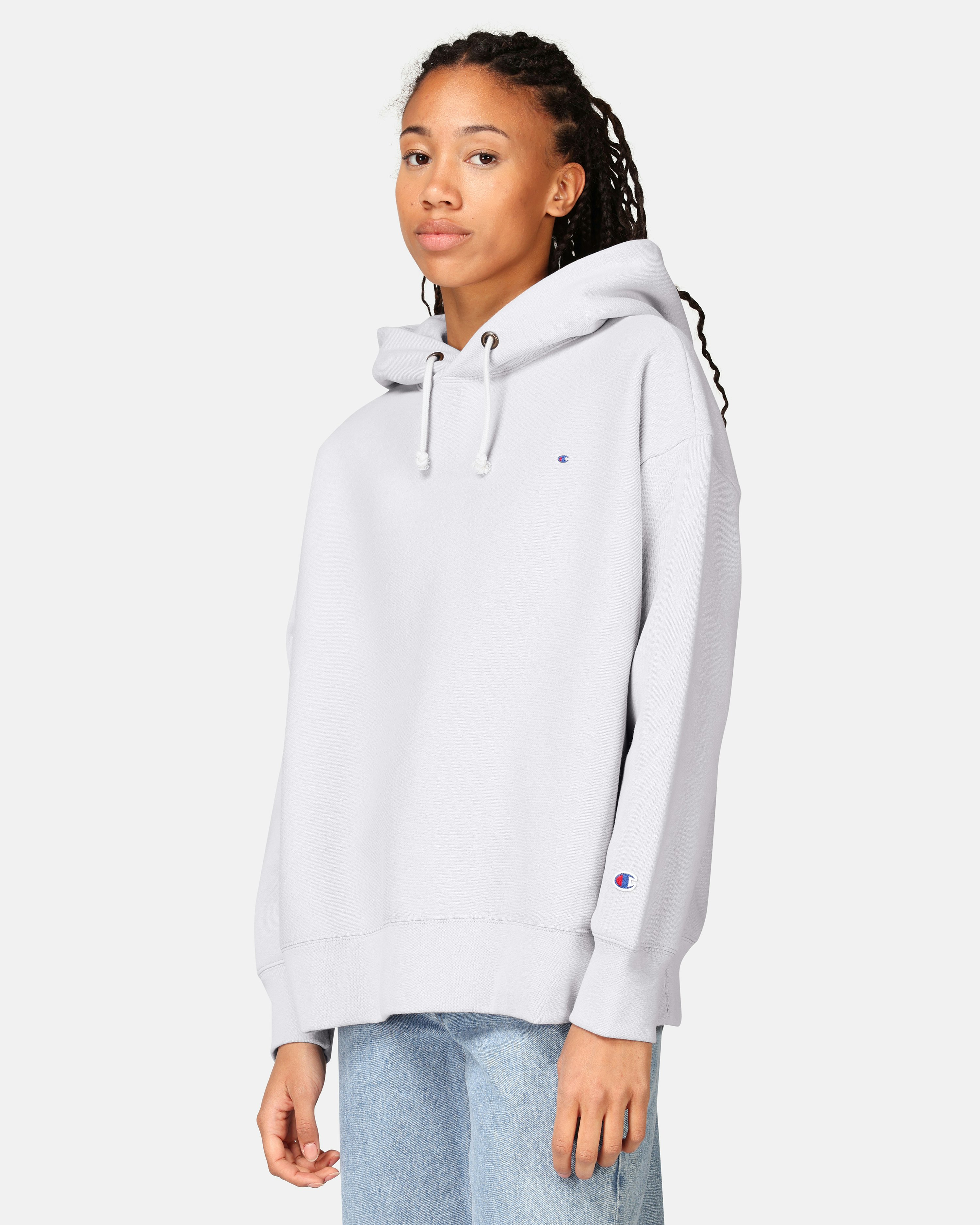 Champion Premium Hoodie - Minimal Oversized Reverse Weave Light 