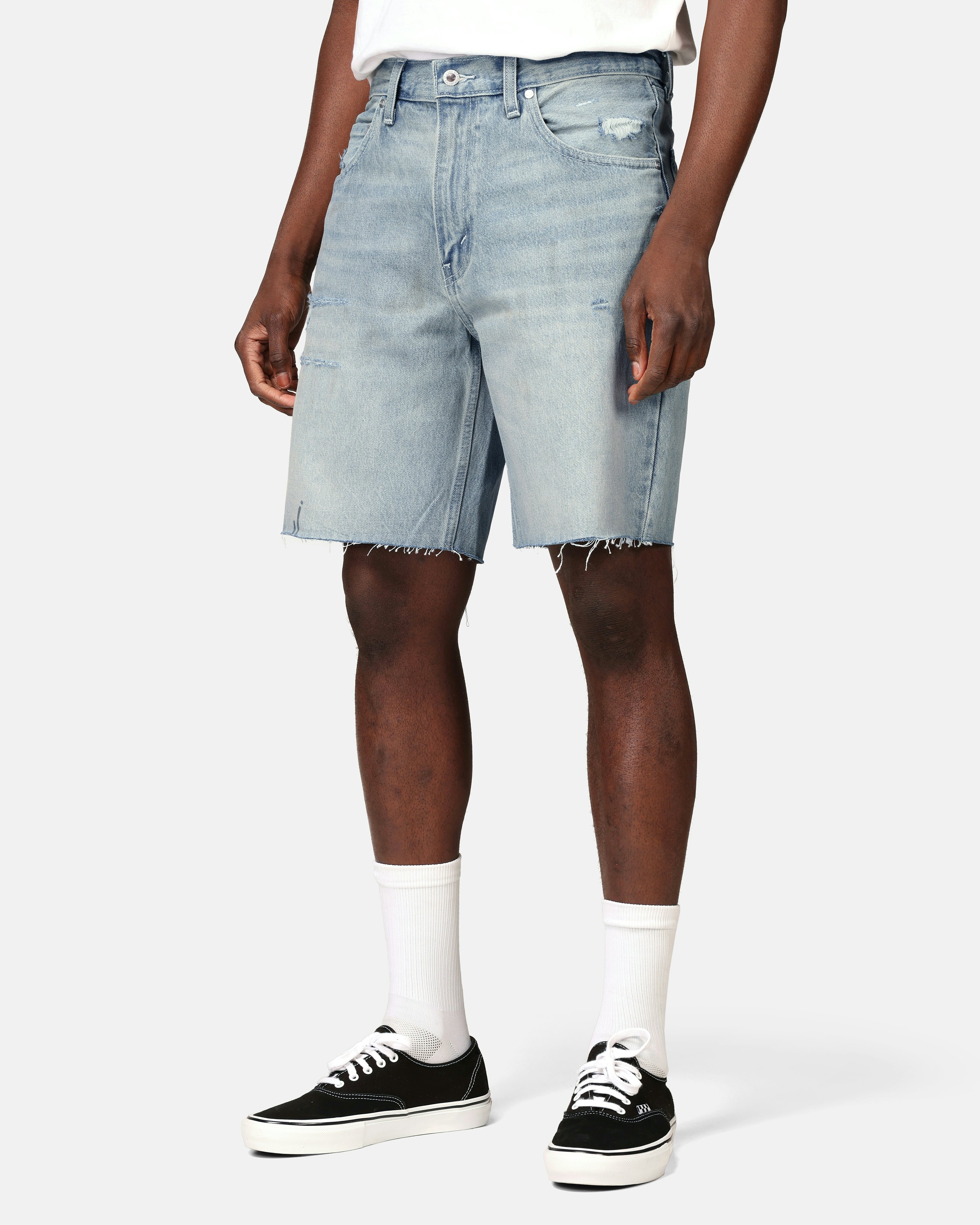 ショートパンツAMIRI Half Track Denim Shorts - ショートパンツ