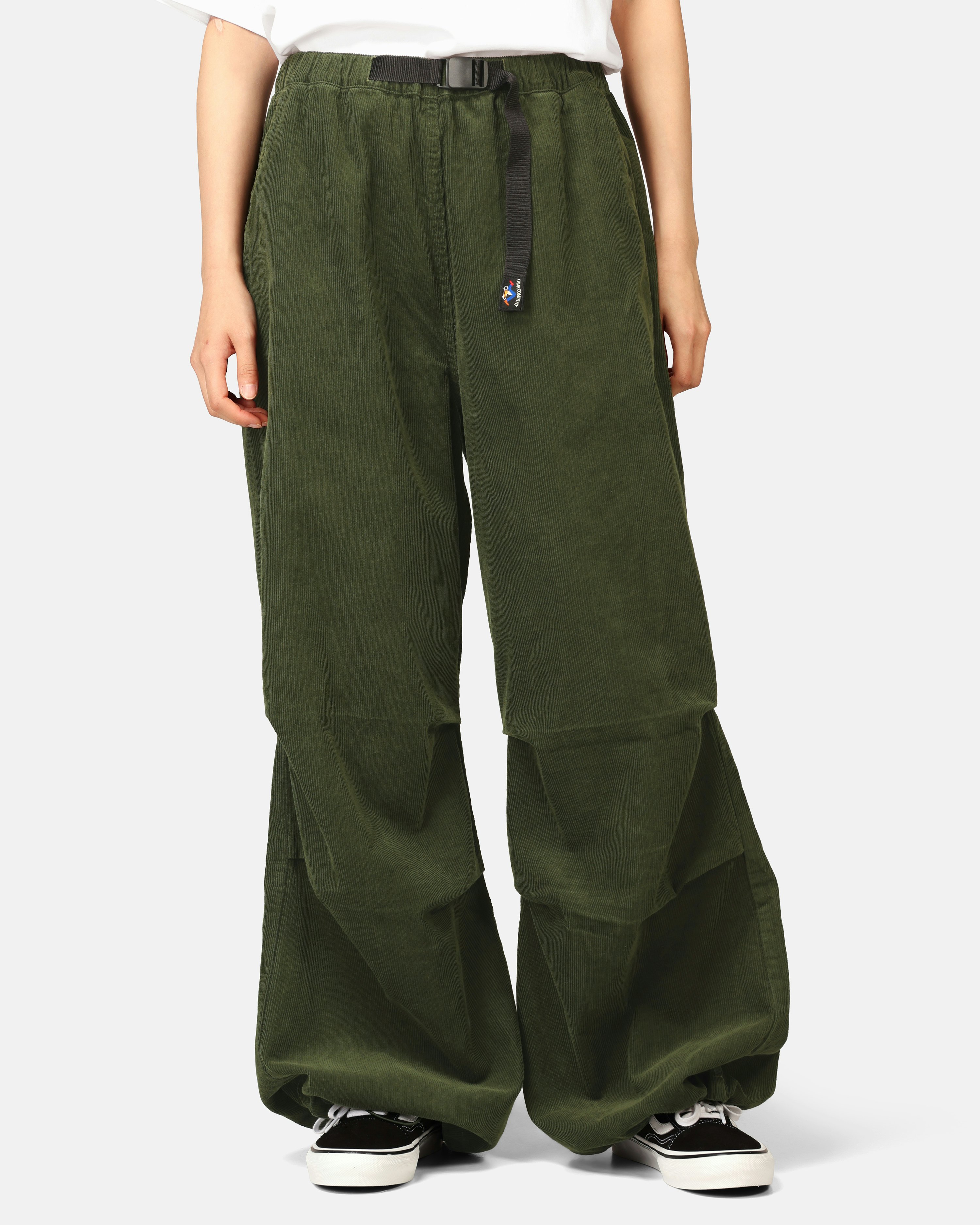 【BAON】Dommel corduroy rivet parachute pants Amazon.com: Viatabuna Womens Barrel Pants Mid Rise Wide Leg