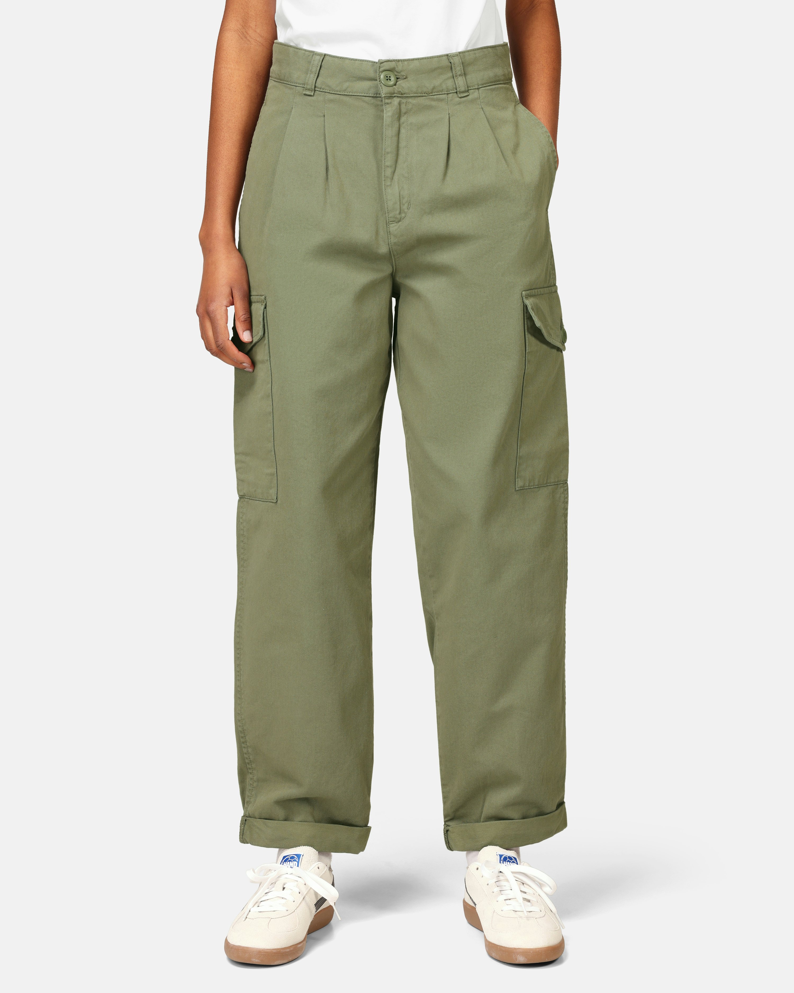 Carhartt Green Collins Trousers