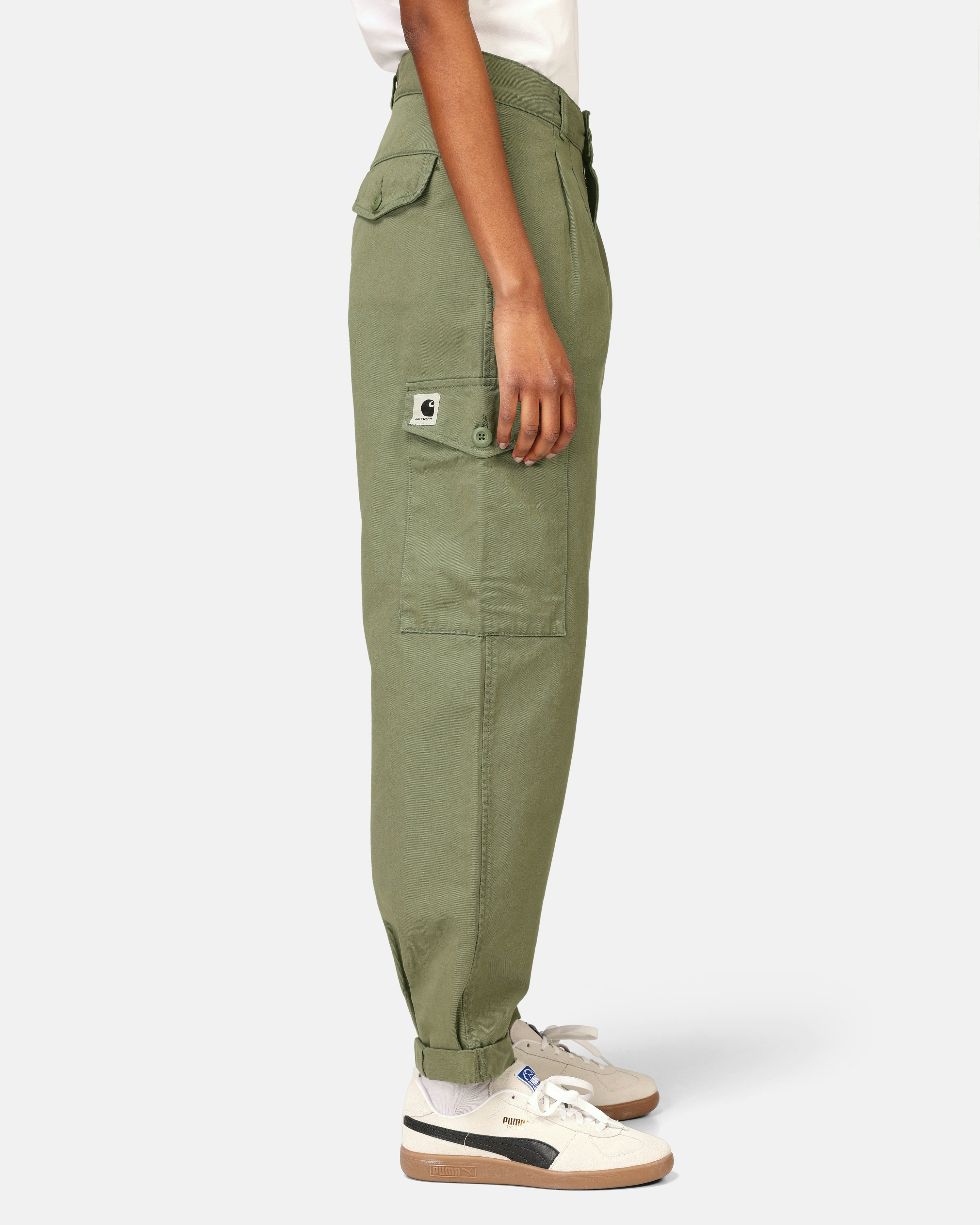 Carhartt Collins Pants Green, Women