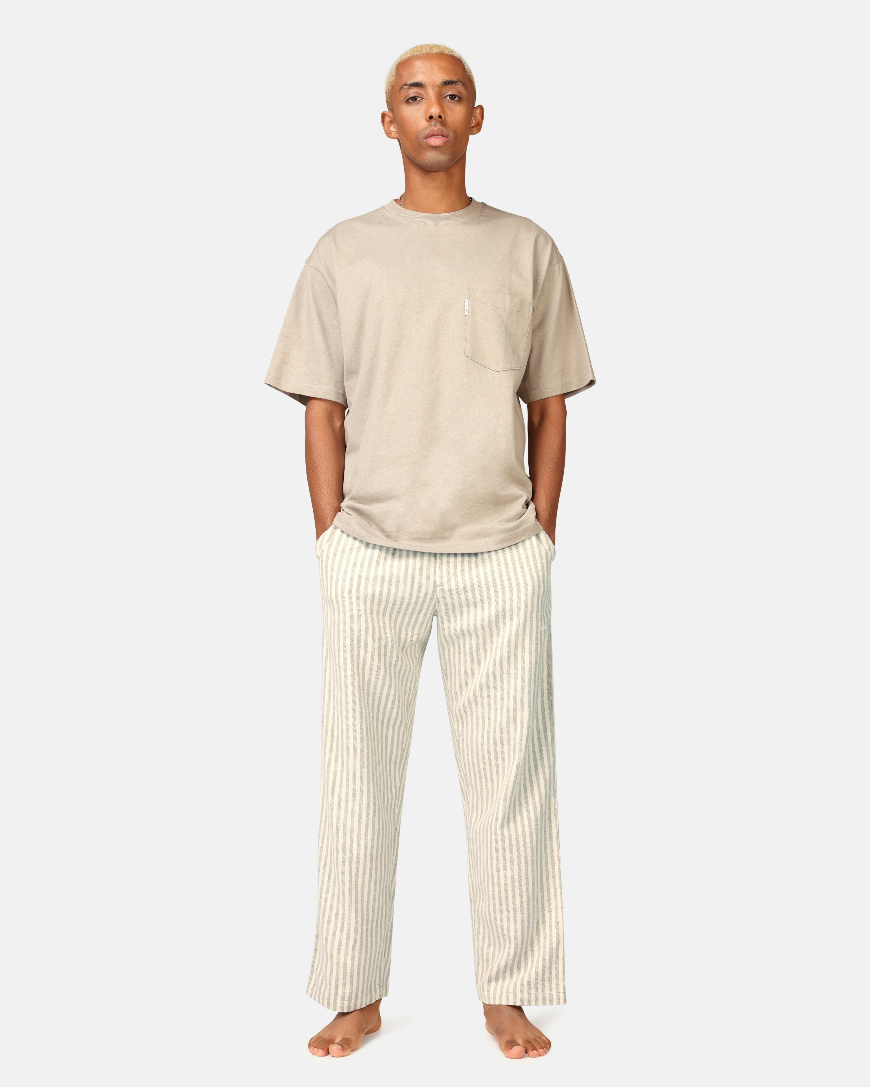 Yôke Pyjamas Pants White | Men | Junkyard
