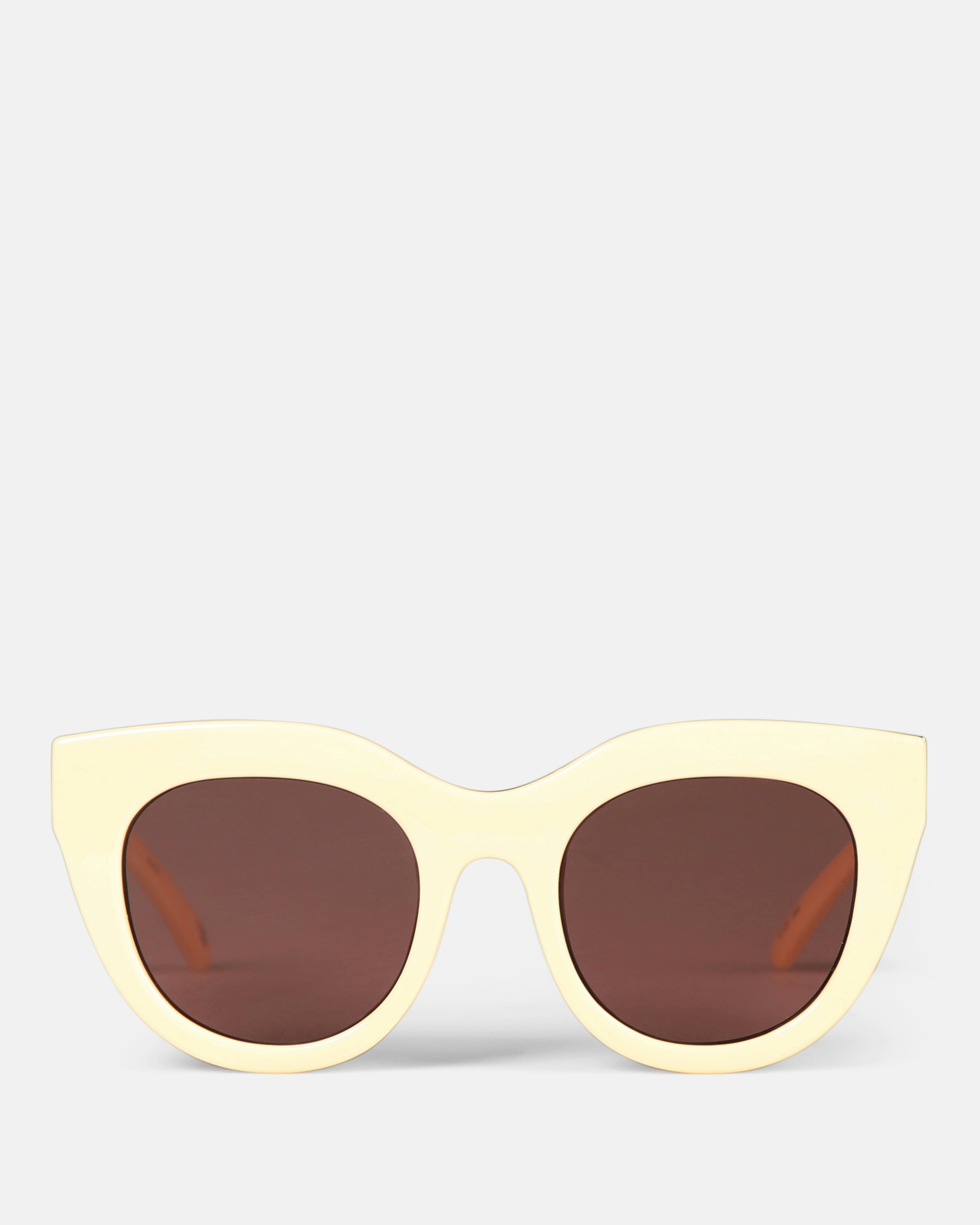 Le Specs Le Hitz Air Heart White Sunglasses | Women | Junkyard