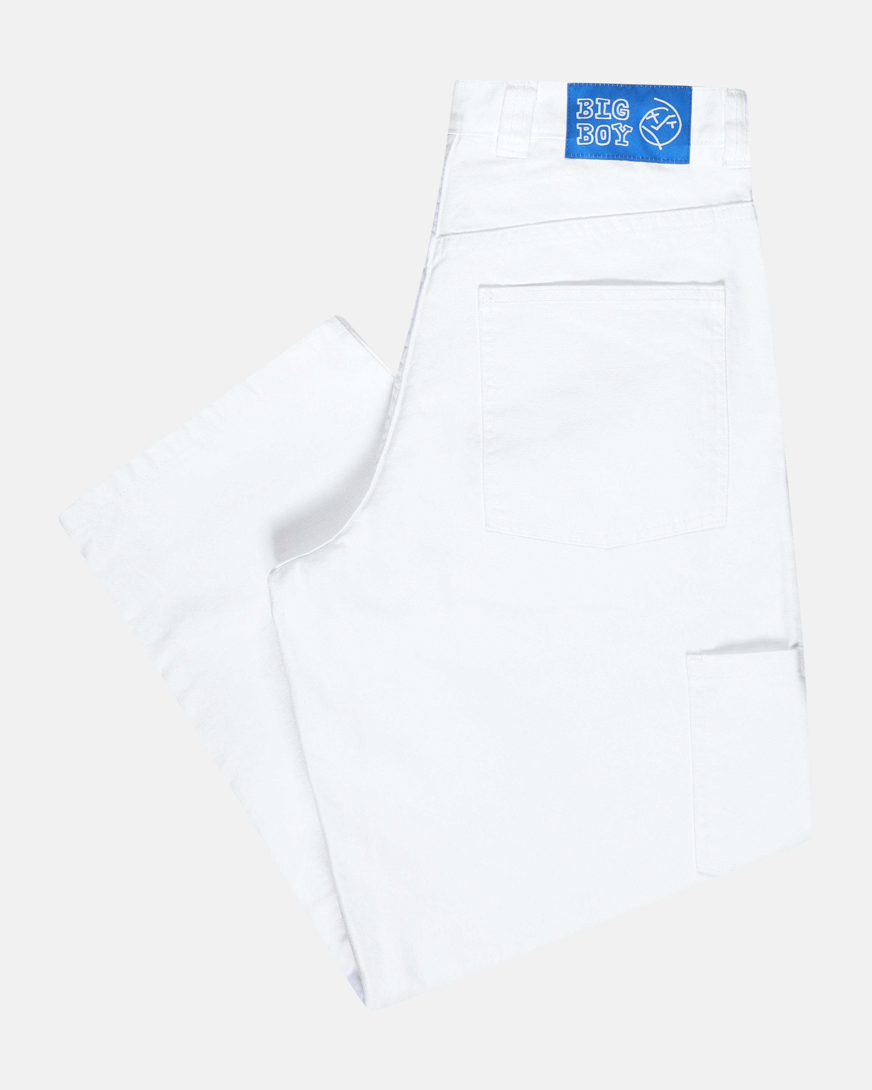 Polar Skate Co. Big Boy Woven Pants White | Unisex | Junkyard