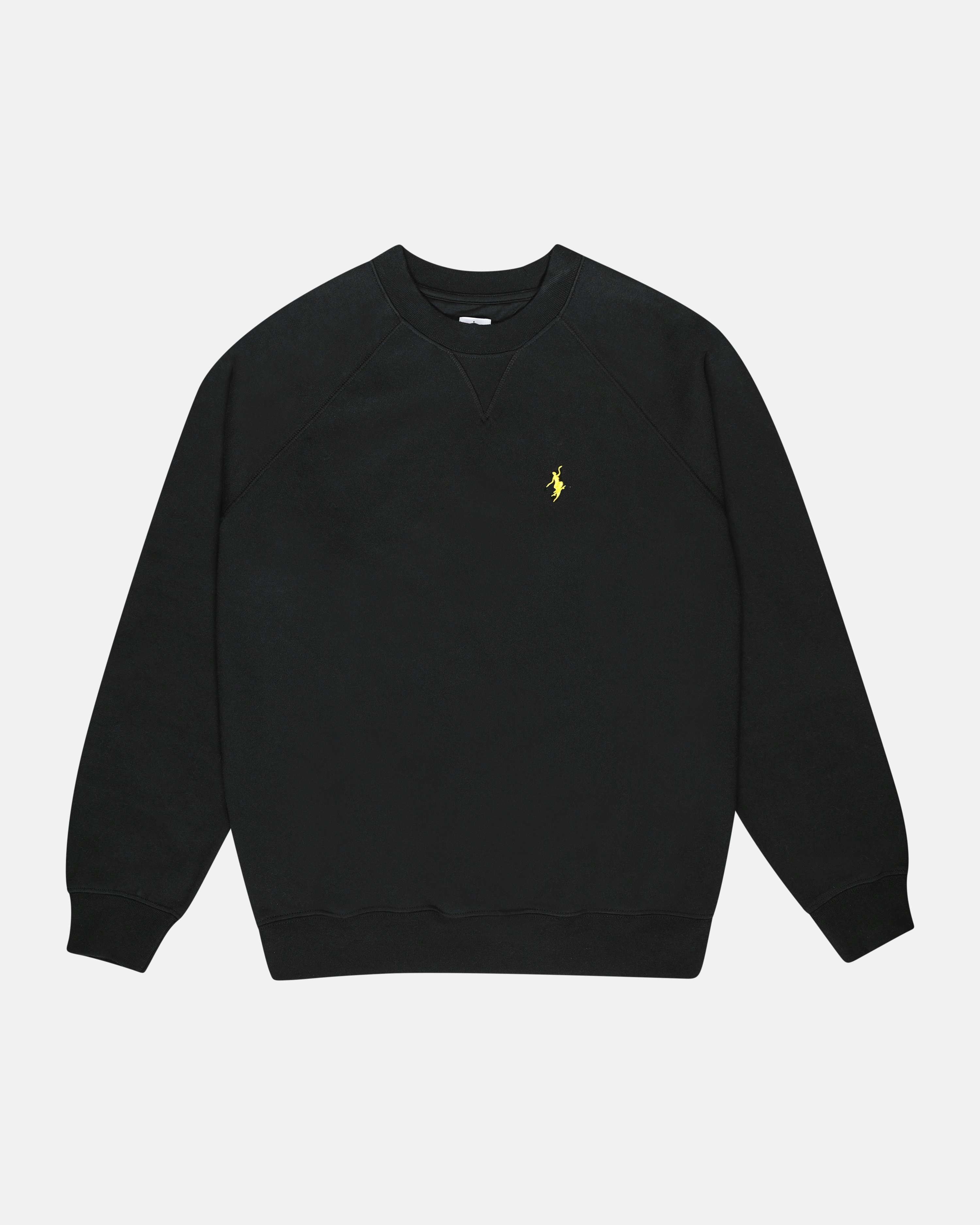 Palos Oversized Crew-Neck Sweater | Black