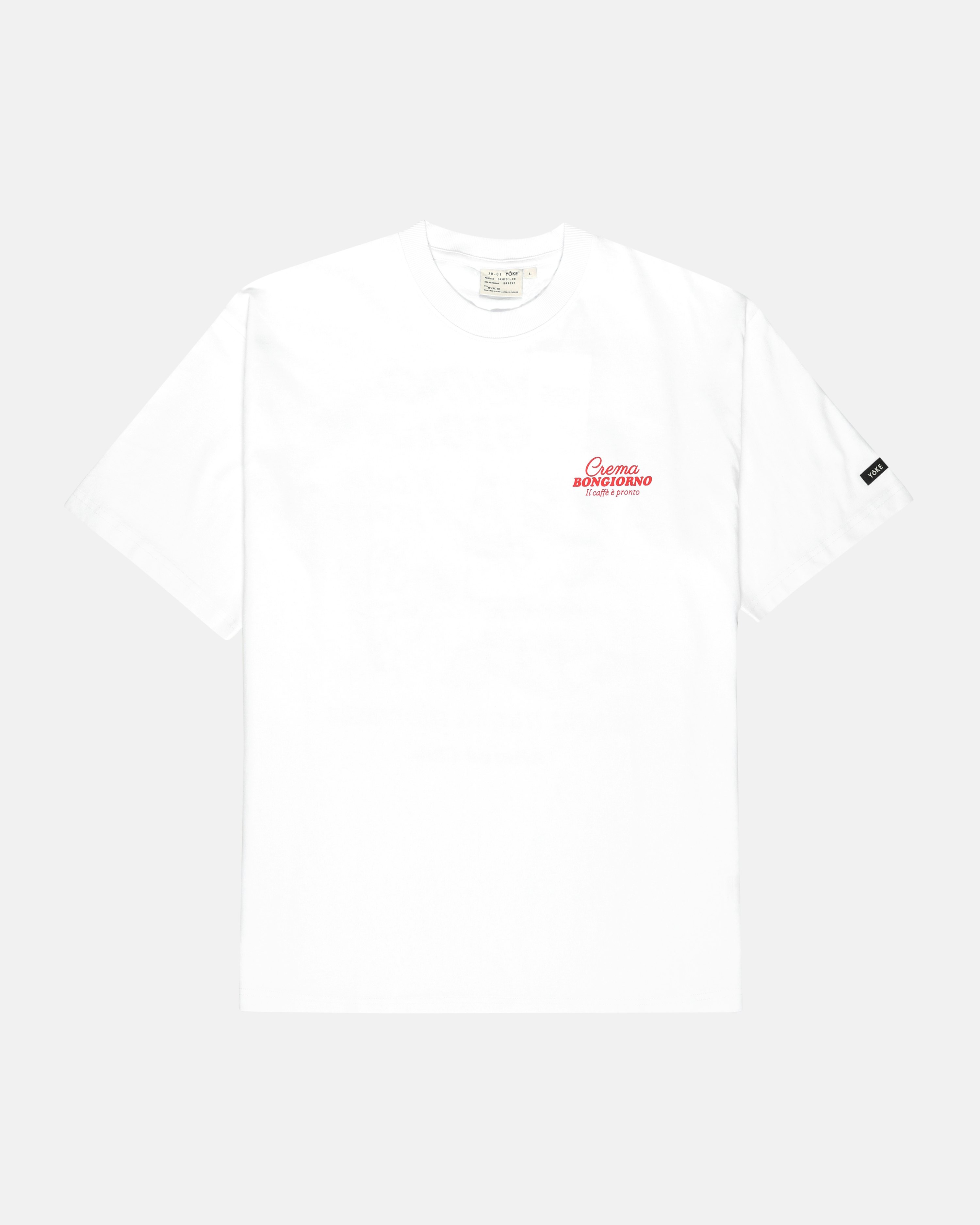 Yôke Ogano Graphic T-Shirt White | Men | Junkyard