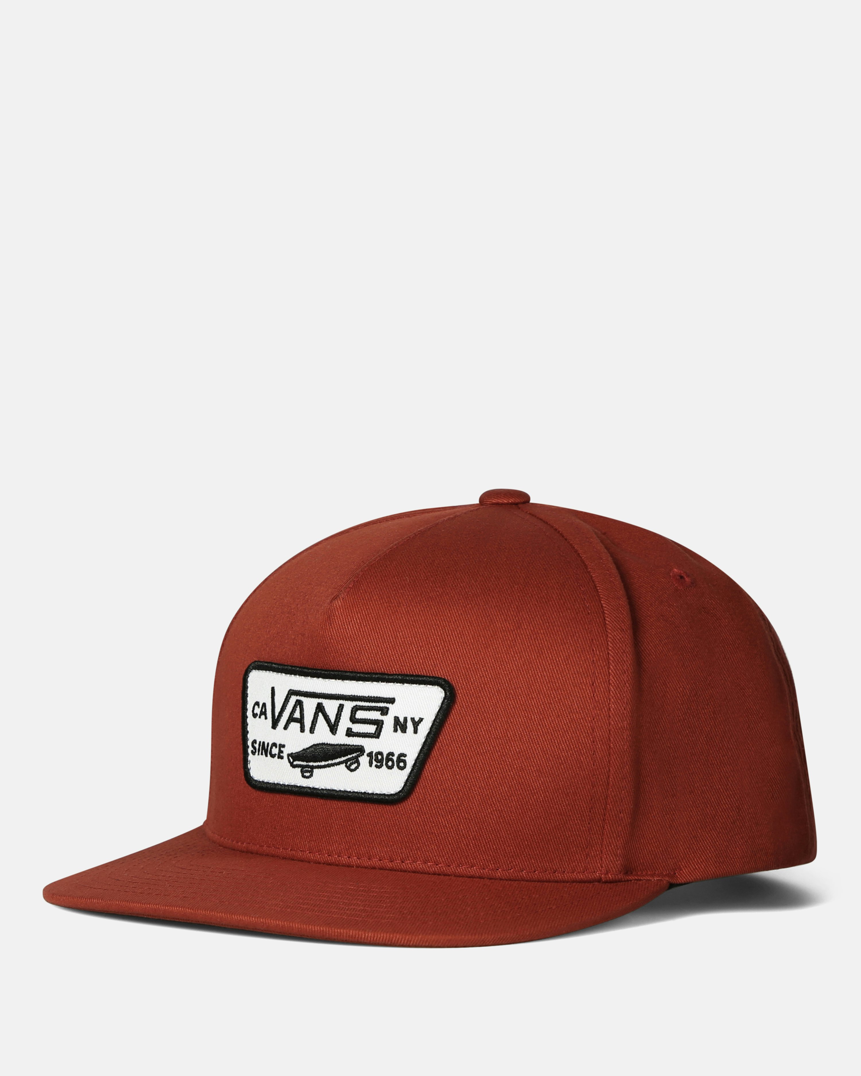 Vans snapback cheap hombre marron