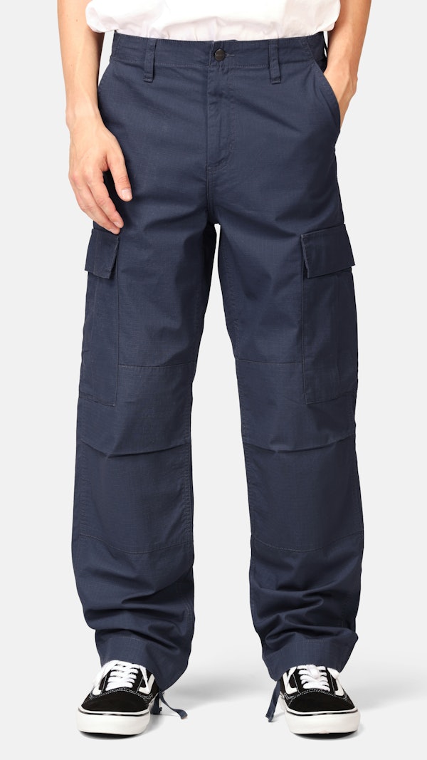 Carhartt Regular Cargo Pants Blue Men Junkyard1