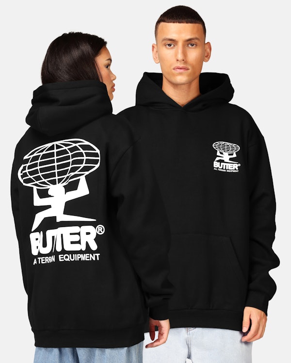 Butter Goods All Terrain hoodie Svart unisex Junkyard