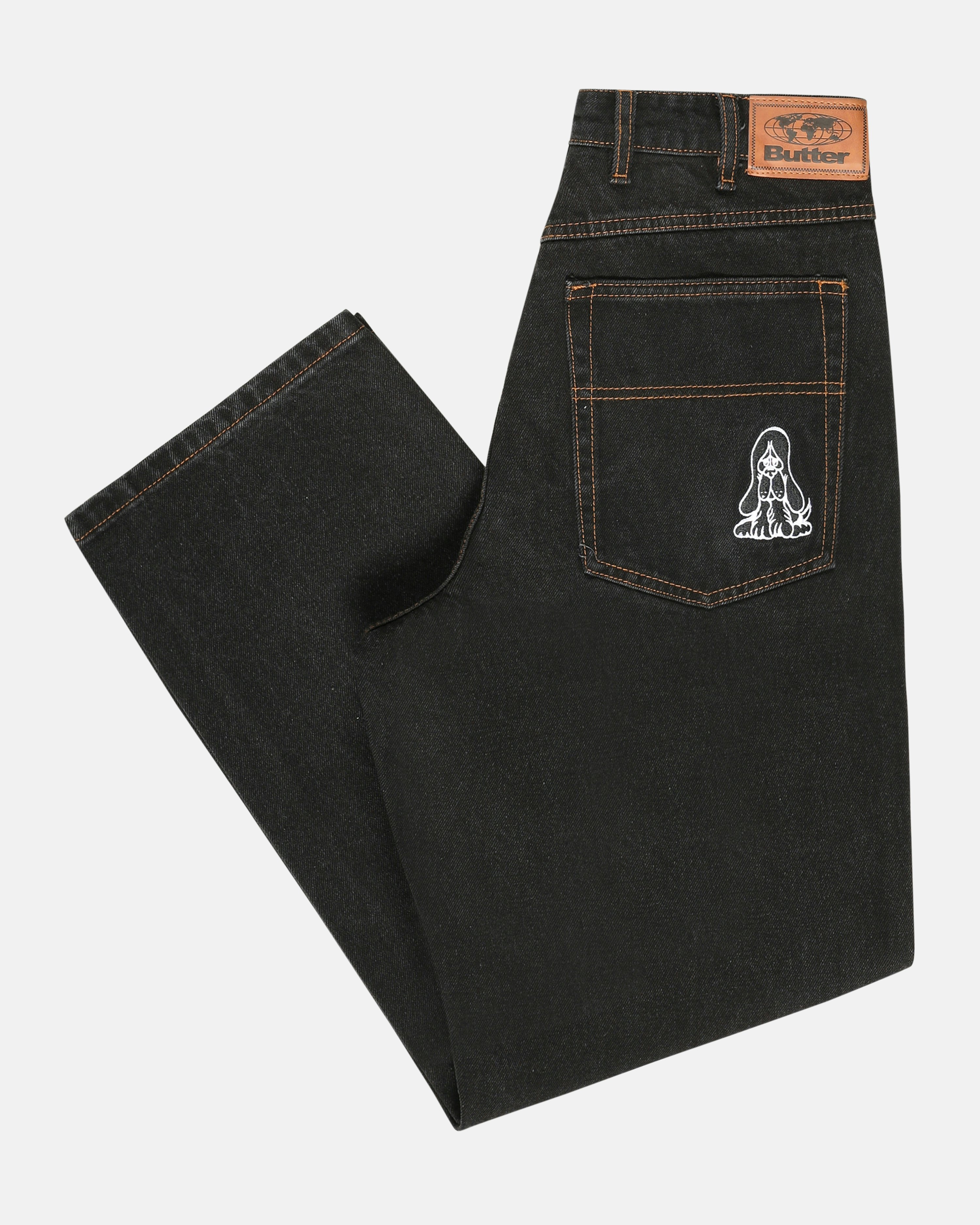 Hound Jeans - Printed Jeans - Black Denim » Cheap Delivery
