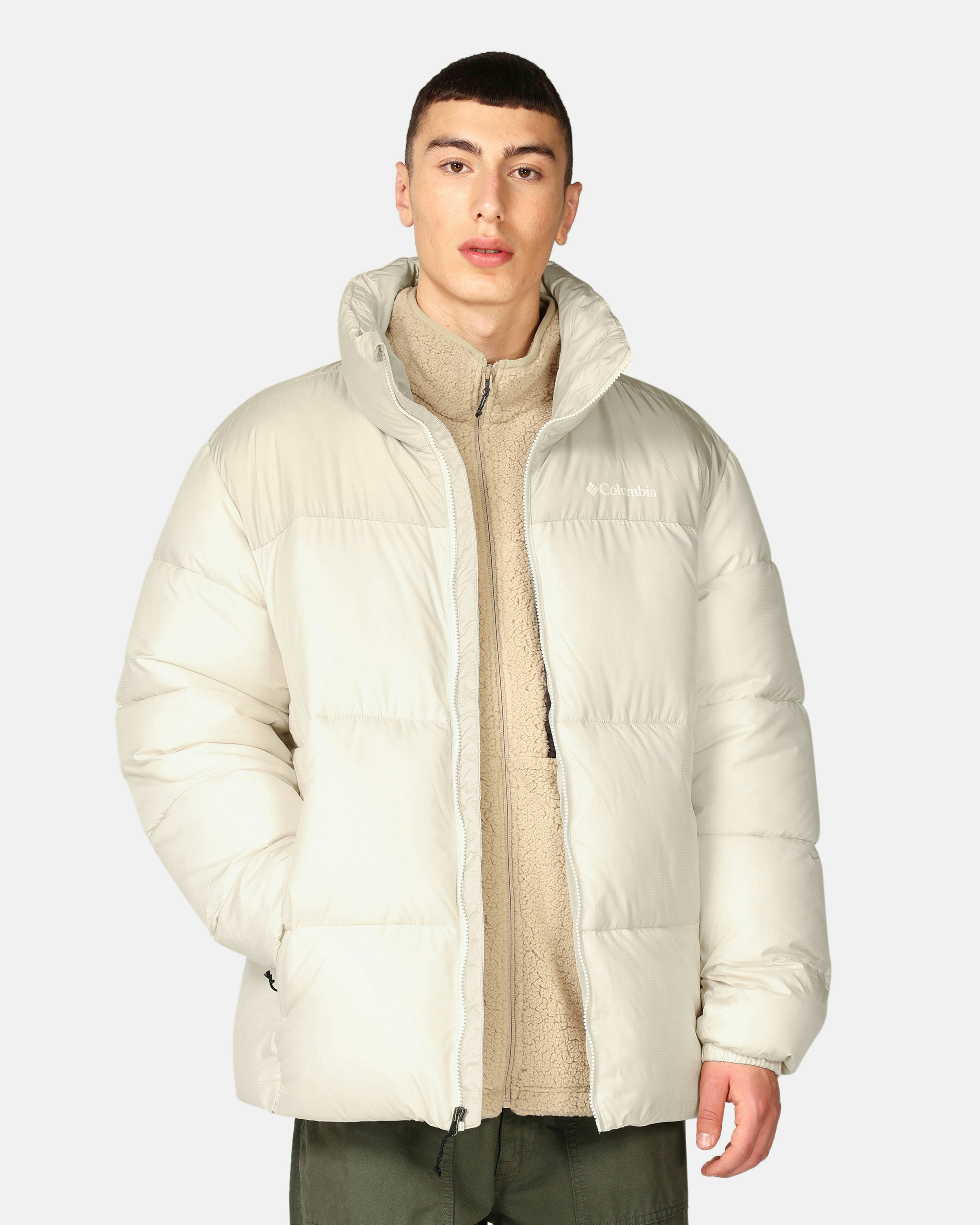 Columbia white hotsell puffer jacket