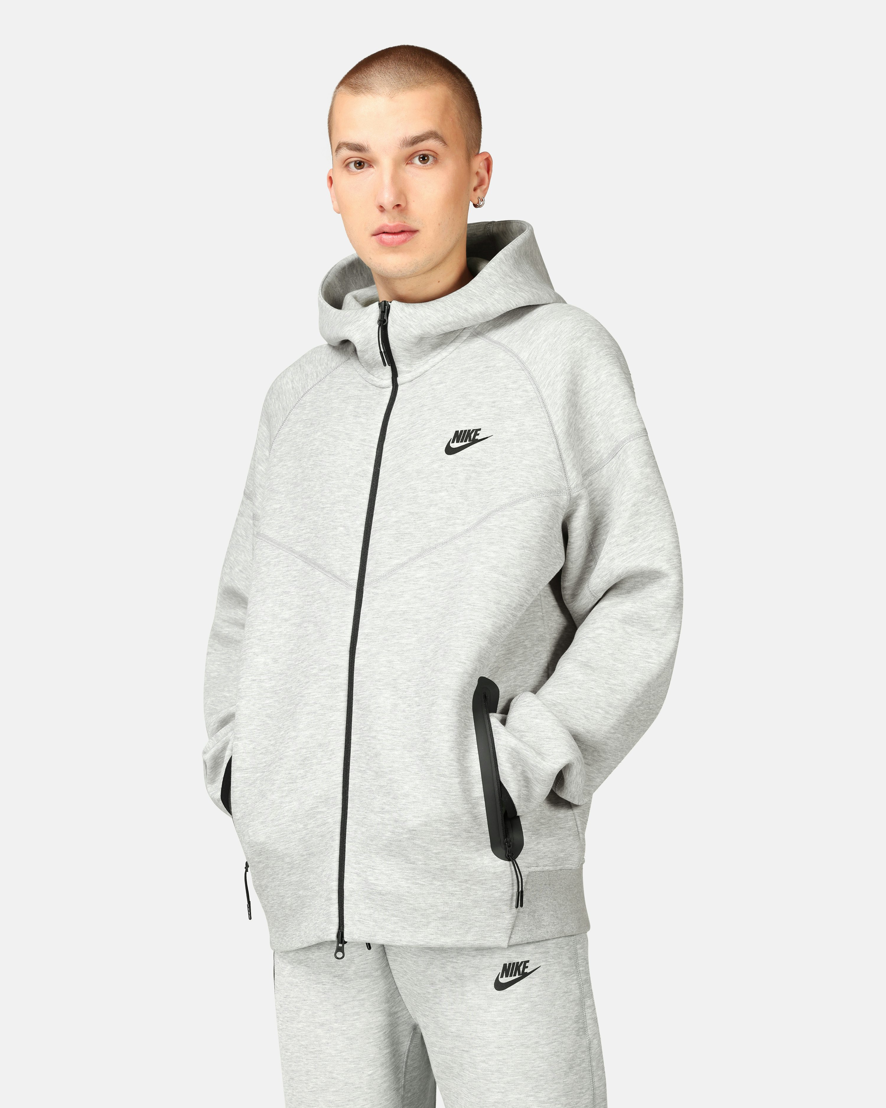 Nike Tech Fleece Jacket Light grey, Unisex
