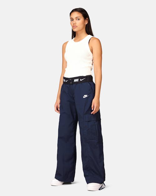 Nike Sportswear High-Waisted Woven Cargo Pants 'Clear Jade II' - FD2951-317