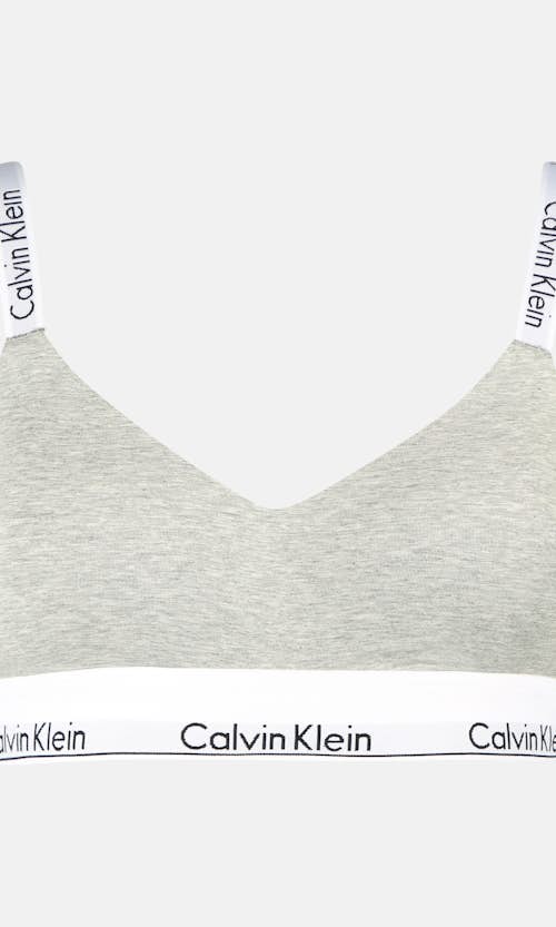 Calvin Klein Light Lined Bralette W Black