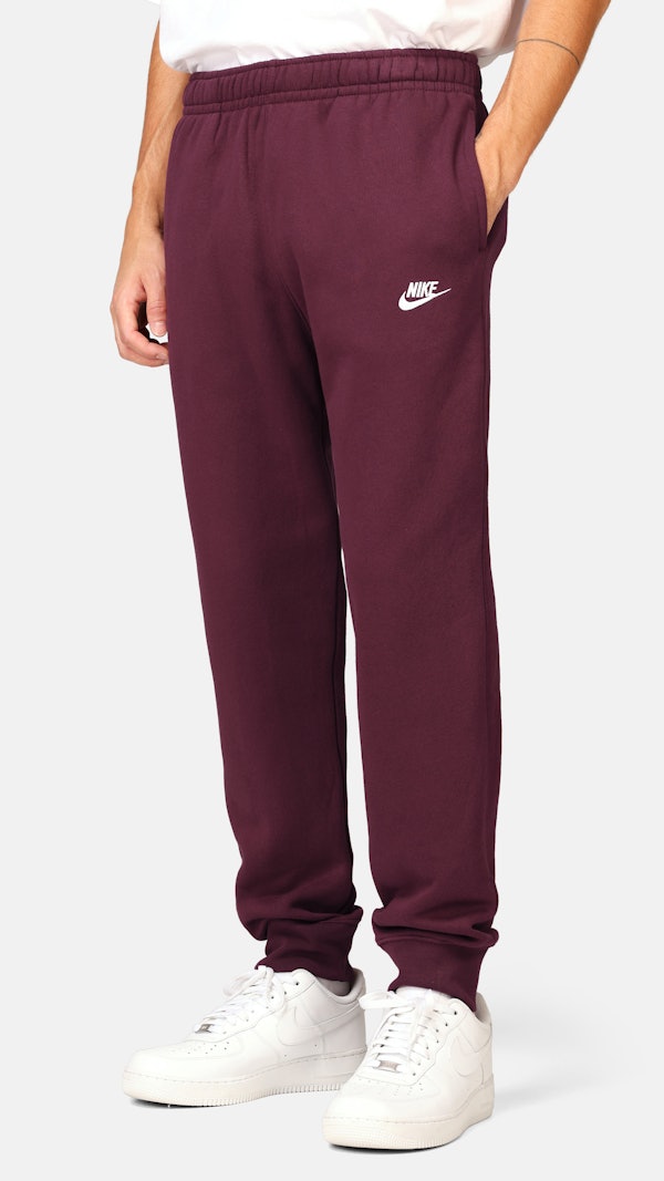 Nike Club Sweatpants Burgundy Men Junkyard1