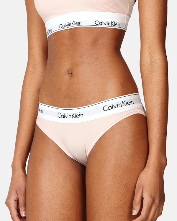Geestelijk Ontkennen Sympton Calvin Klein Underwear Panties - Modern Cotton Bikini Briefs Pink | Women |  Junkyard