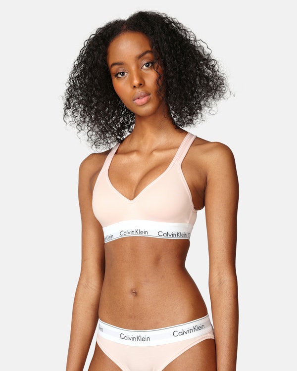 hebzuchtig eten Communicatie netwerk Calvin Klein Underwear Bra - Modern Cotton Lift Bralette Pink | Women |  Junkyard