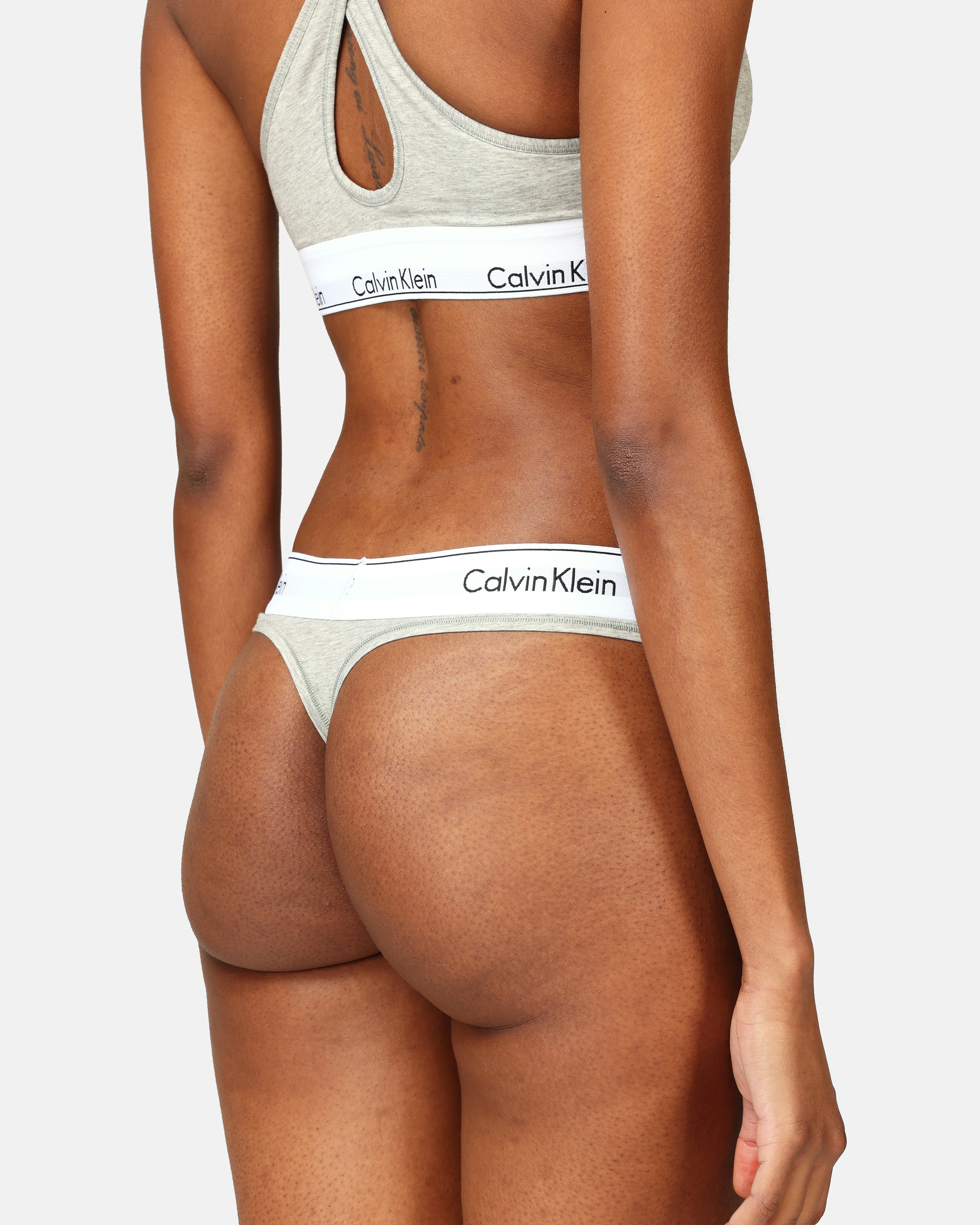 Calvin Klein Underwear Trosor - Modern Cotton Thong Grå | Tjej | Junkyard