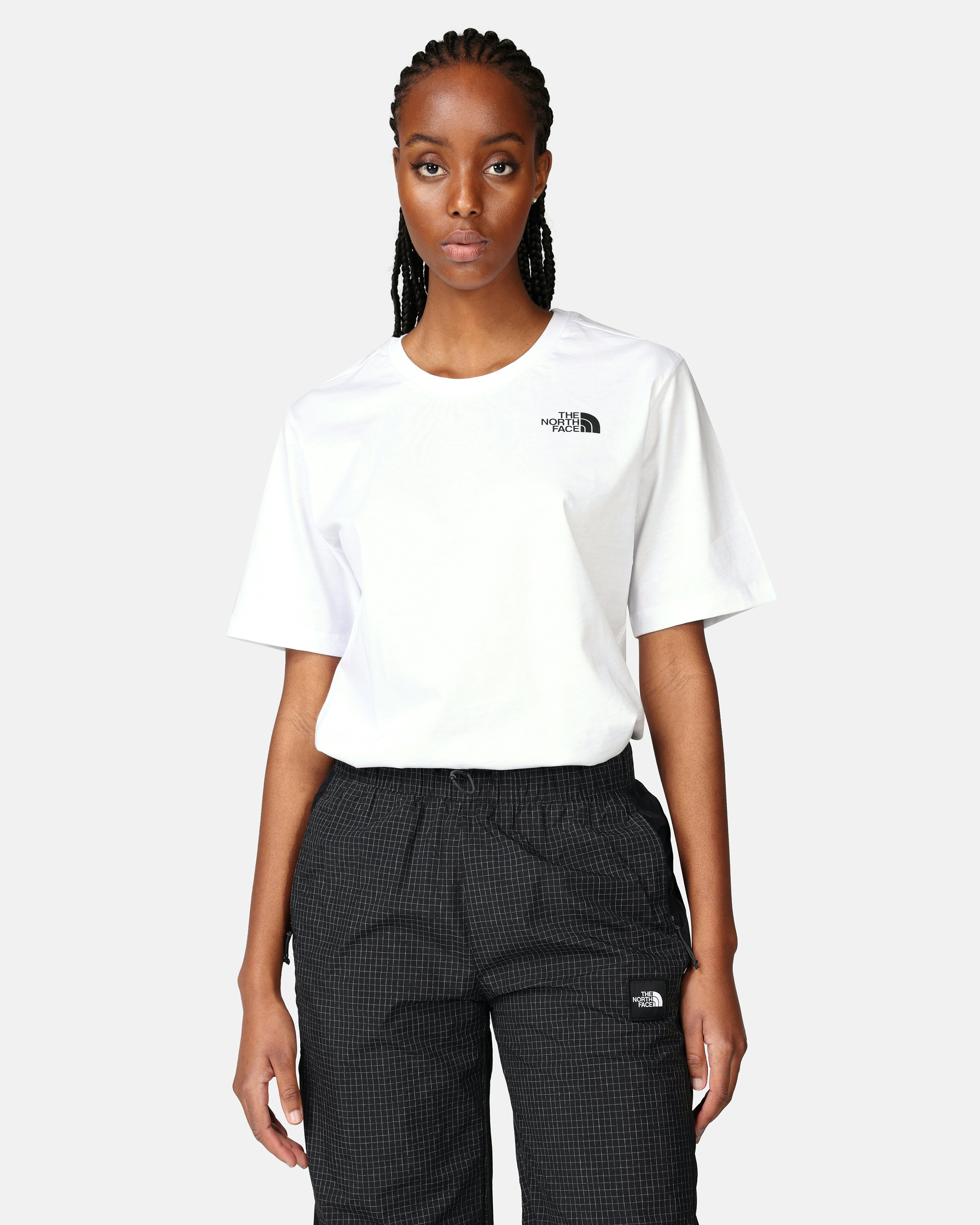 Intimidatie skelet voering The North Face T-Shirt - BF Simple Dome White | Women | Junkyard