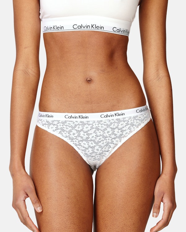 Calvin Klein One Cotton tanga brazilian briefs in black - ShopStyle Panties