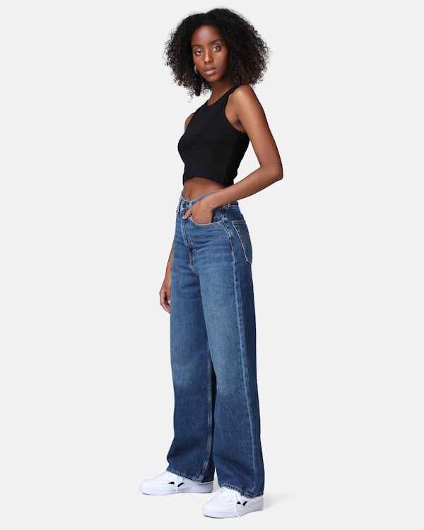 Levis Jeans – High Loose Dark blue | Women | Junkyard