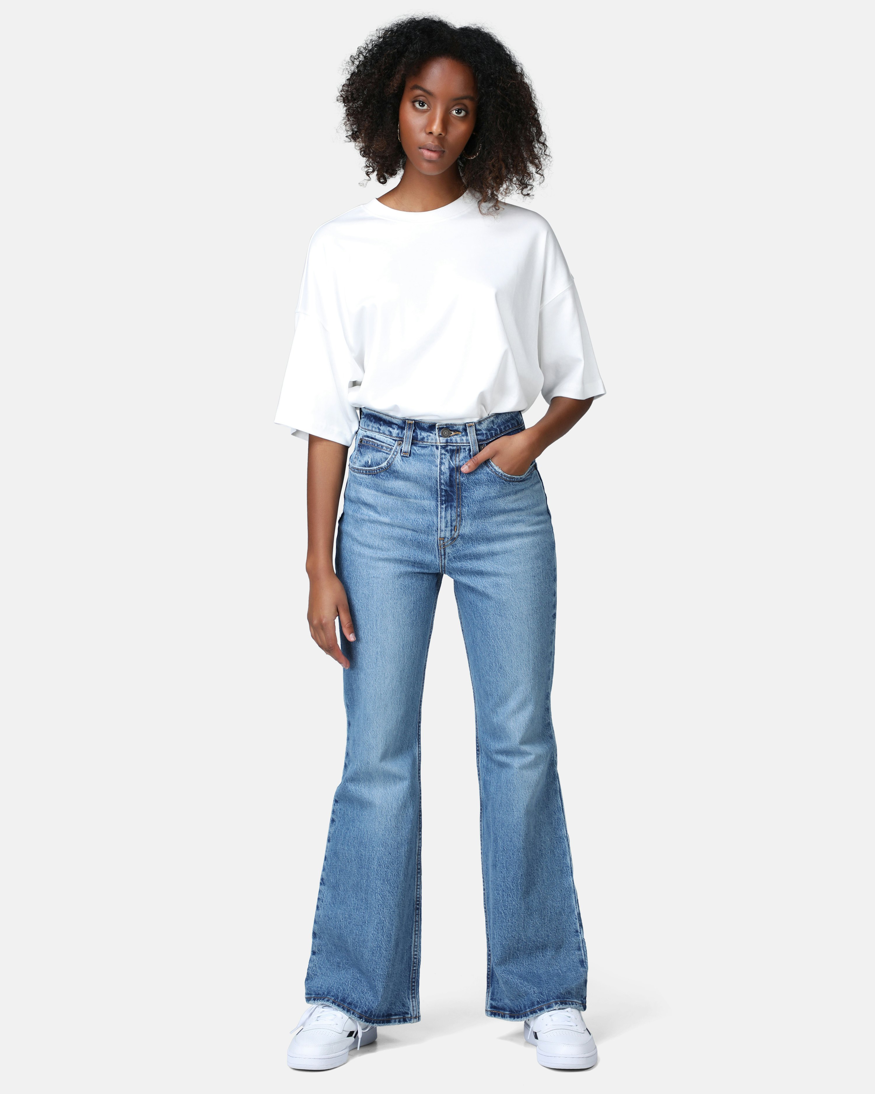 Levi's Jeans - 70s High Flare Blue | Women | Junkyard