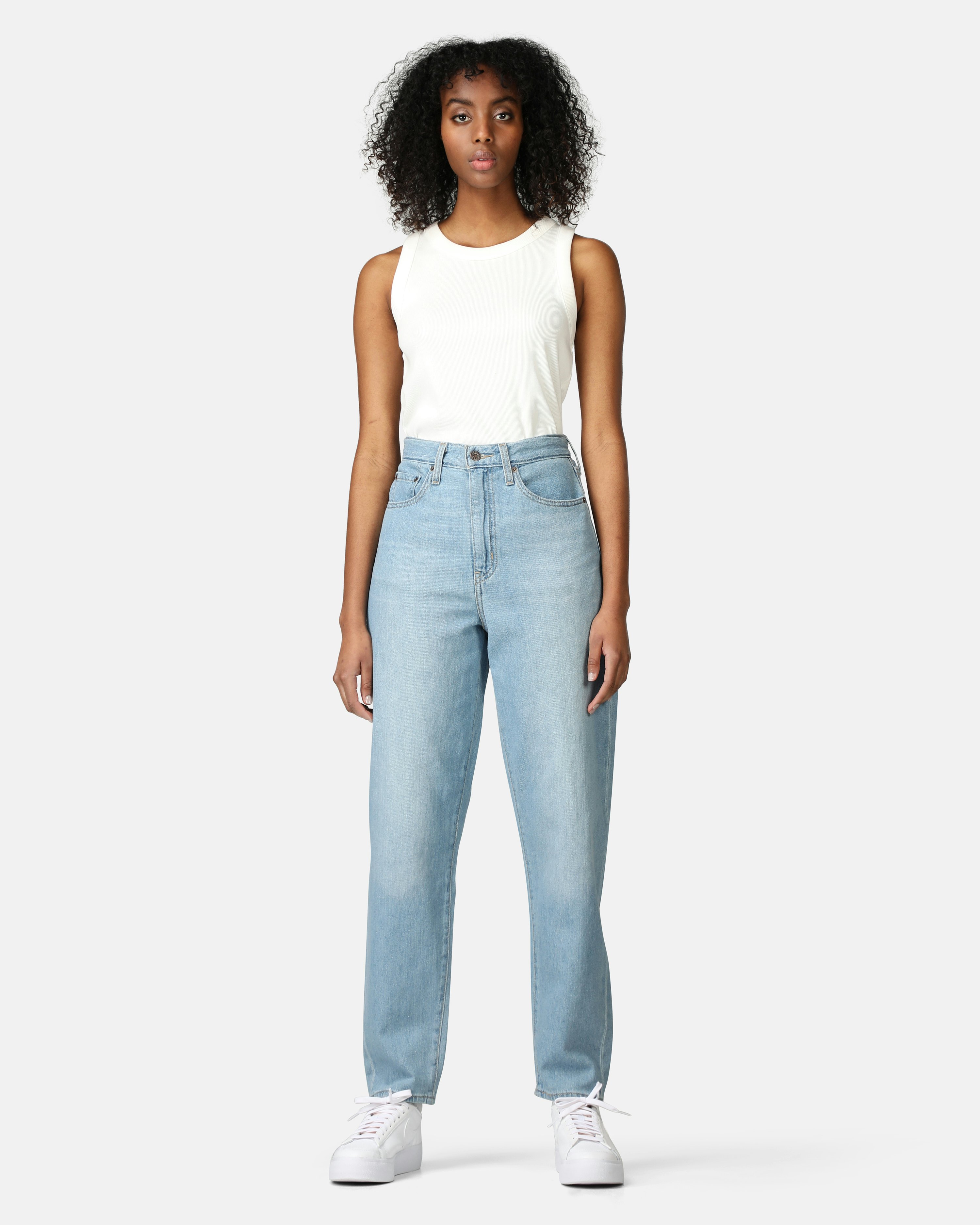 Top 84+ imagen levi’s high loose tapered jean